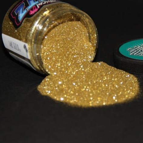 14K Gold Metal Flake - Image 2