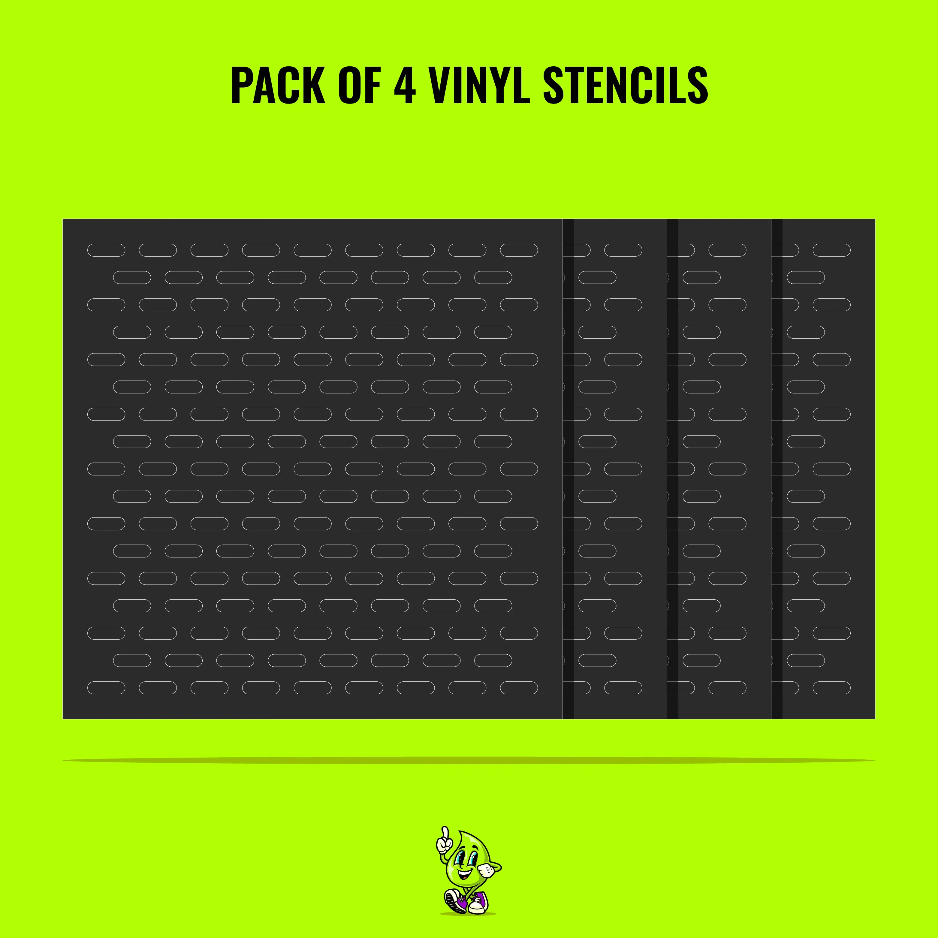 Aperture Vinyl Stencil Pack – Set of 4 - Image 2