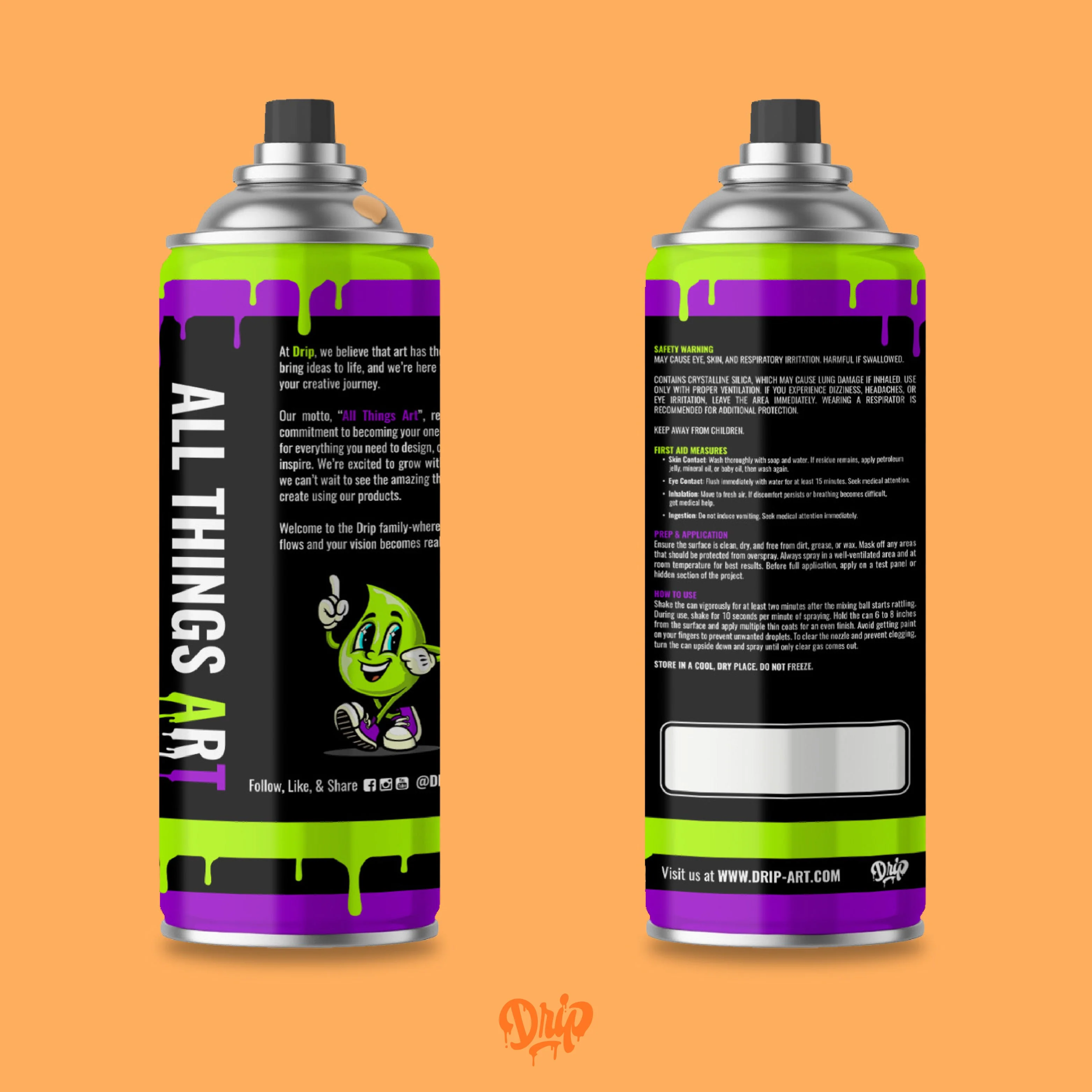 Apricot Spray Can (12oz) by Drip® - Image 4
