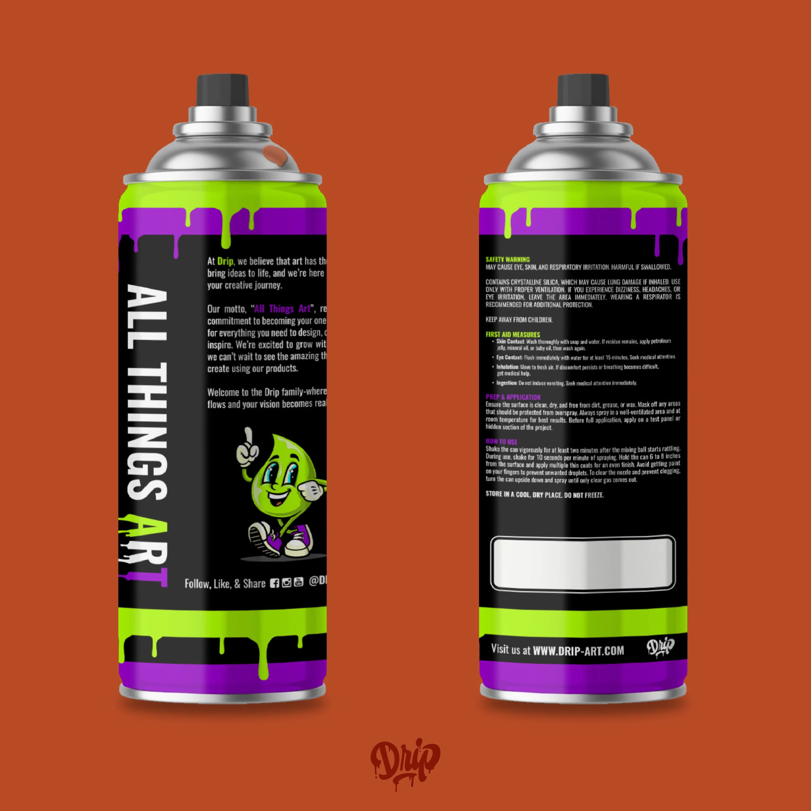 Autumn Spice Spray Can (12oz) by Drip® - Image 4