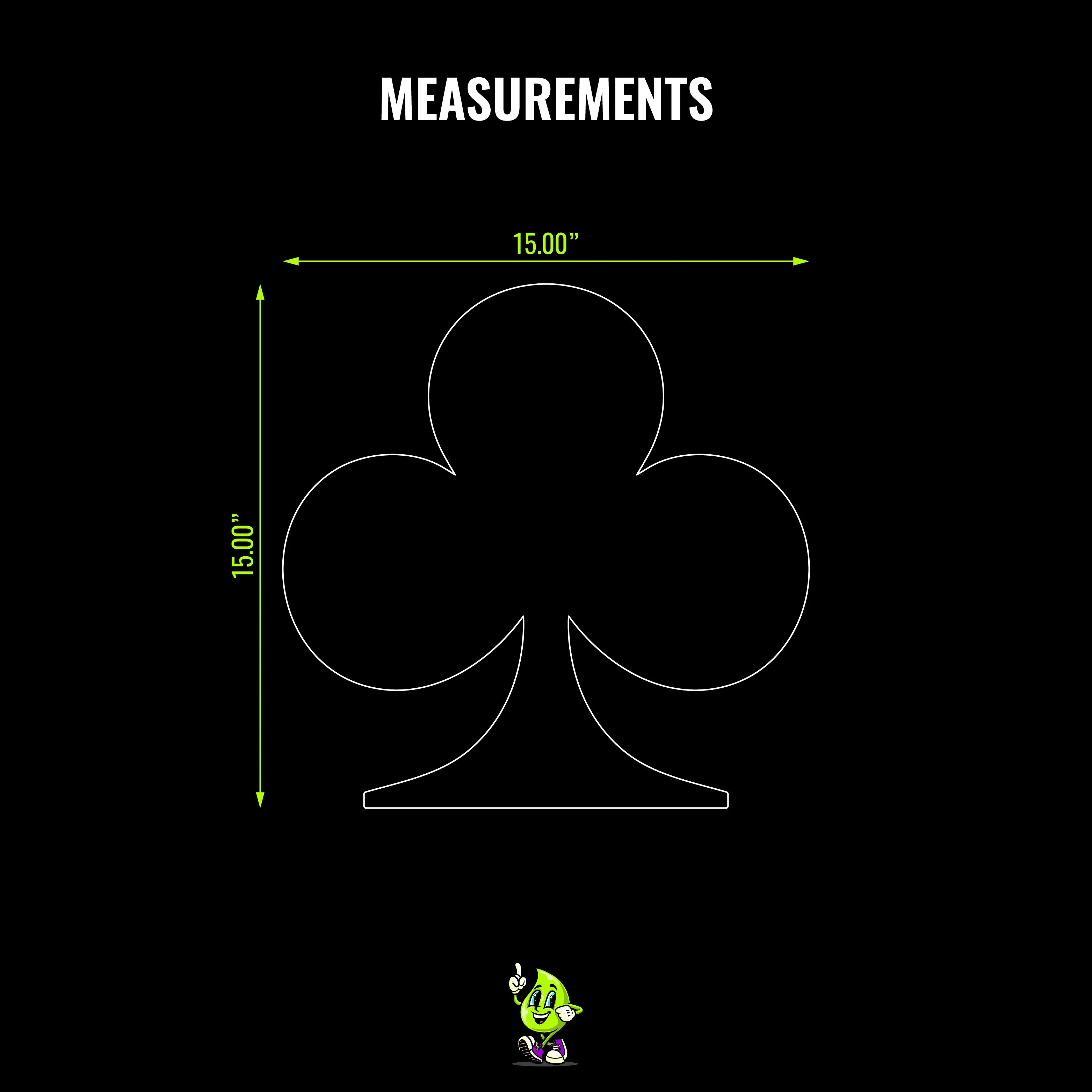 Blank 3 Leaf Clover - Image 3