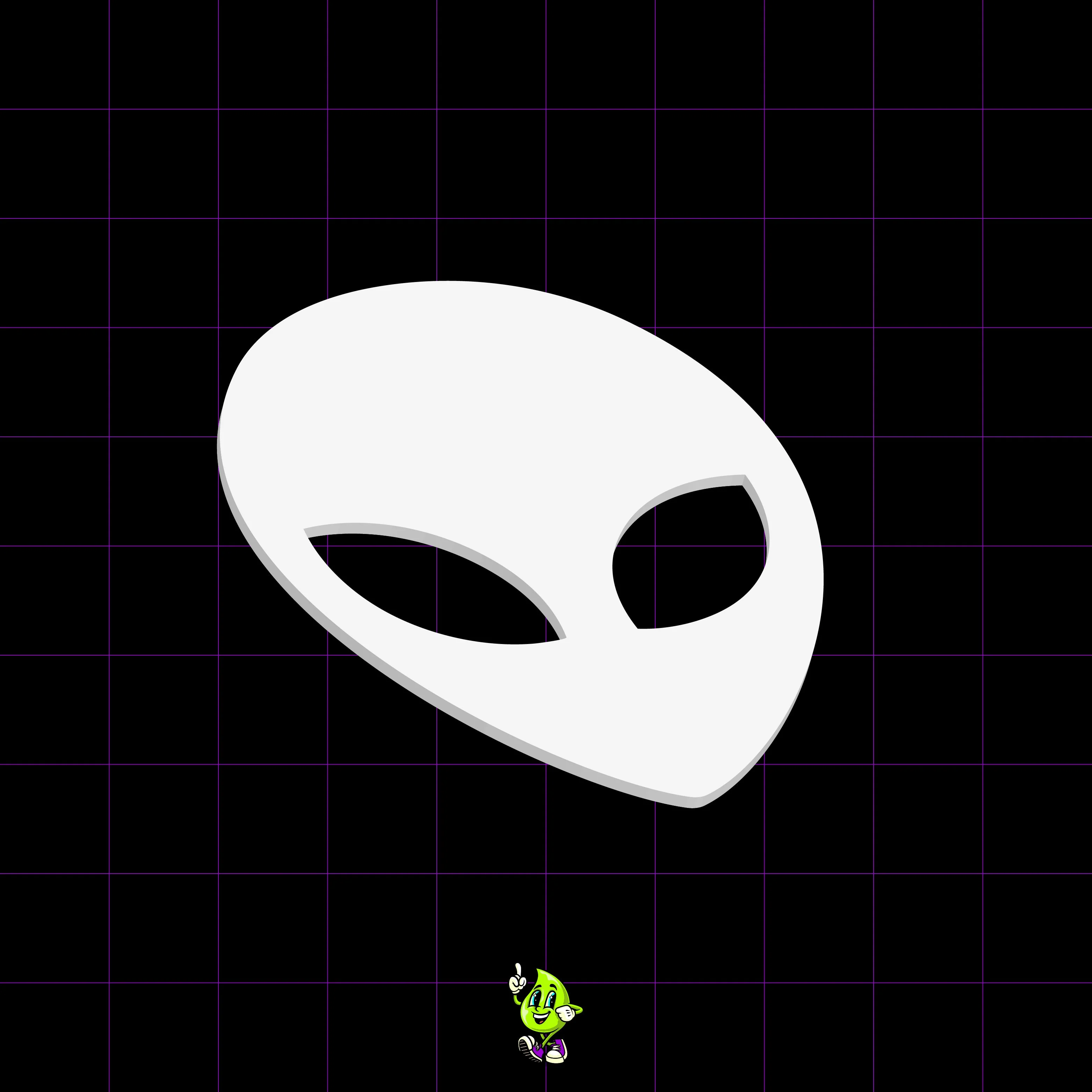 Blank Alien Head - Image 5