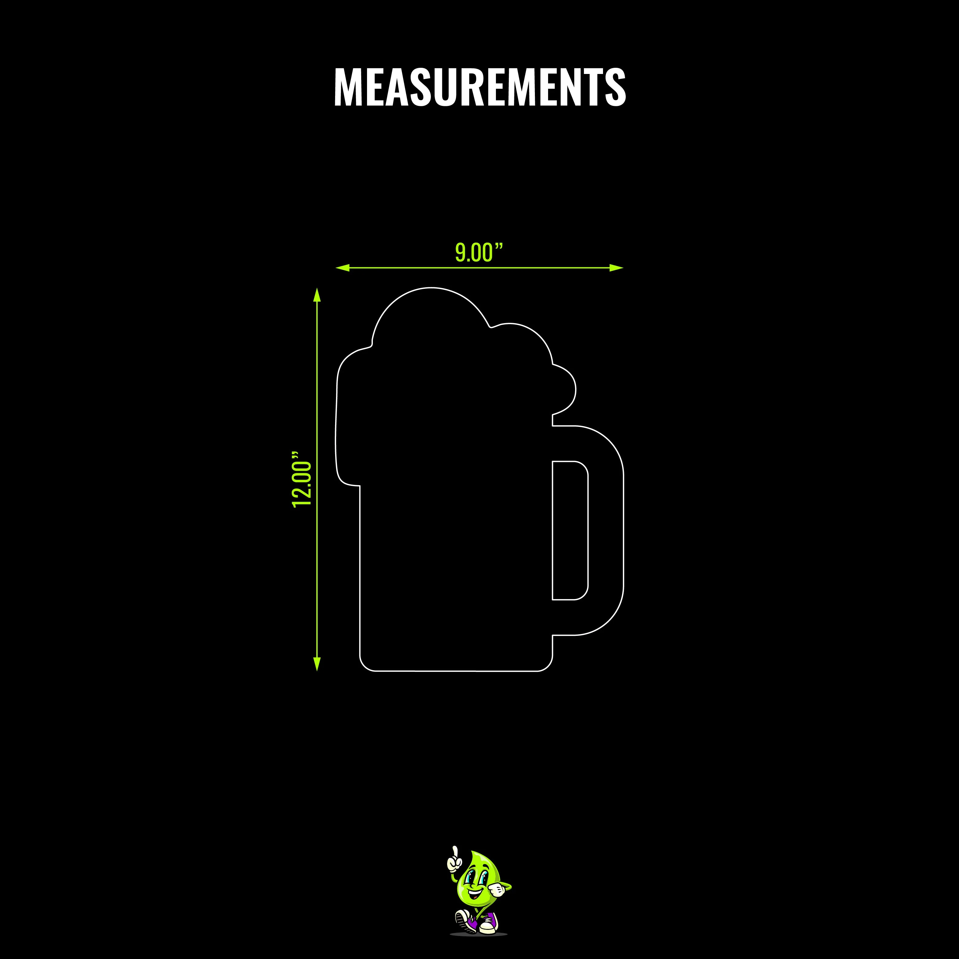 Blank Beer Mug - Image 4