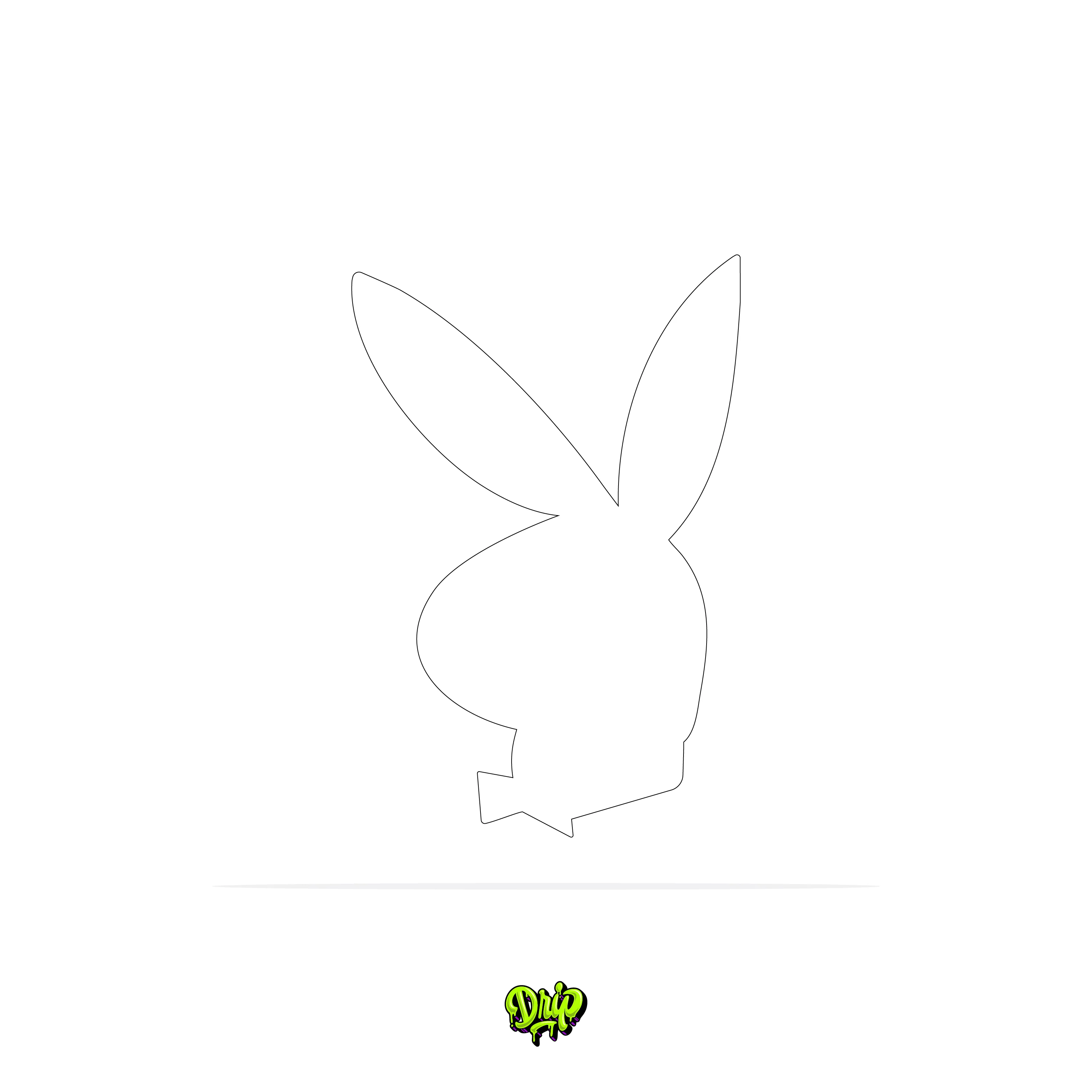 Blank Playboy Bunny - Image 2