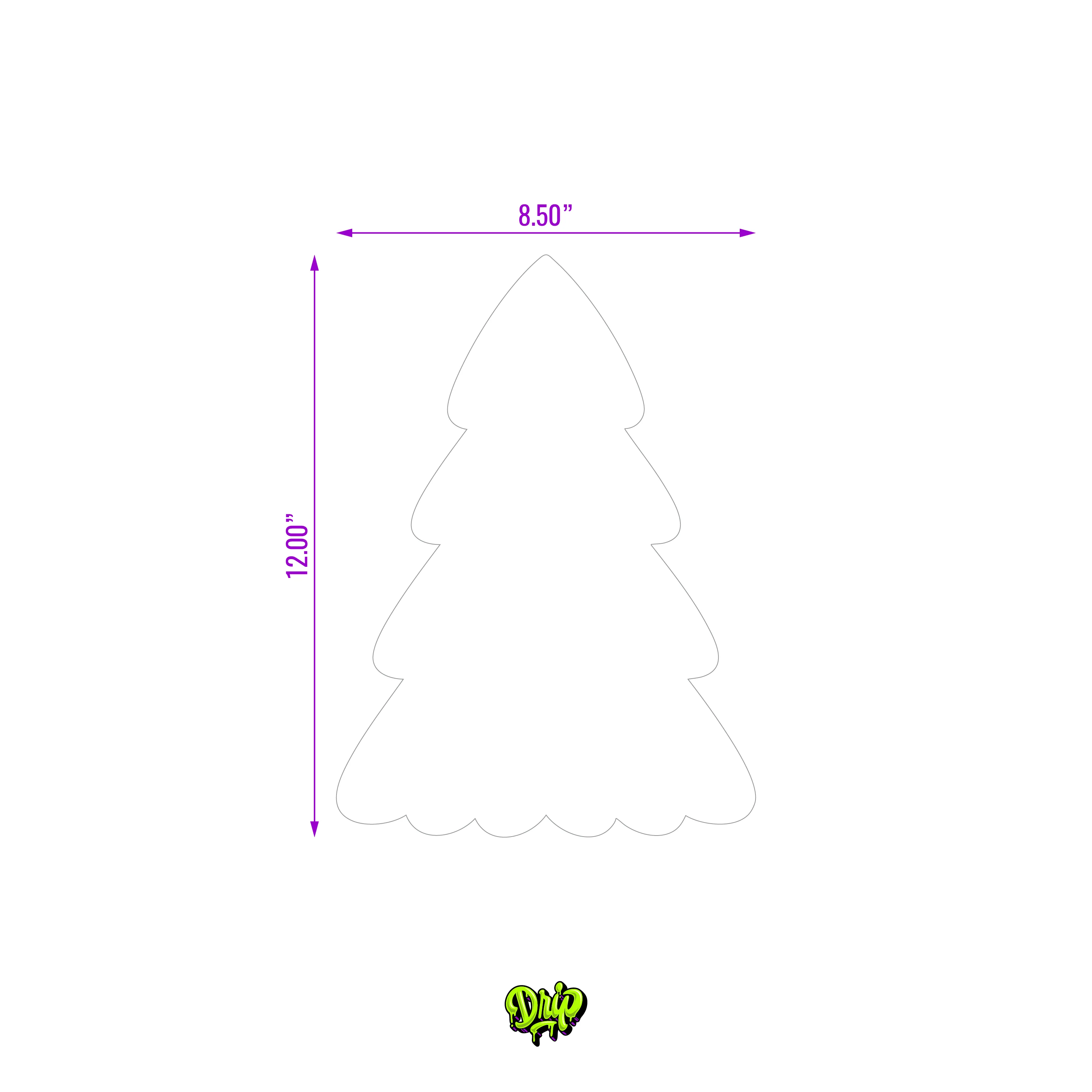 Blank Christmas Tree - Image 3