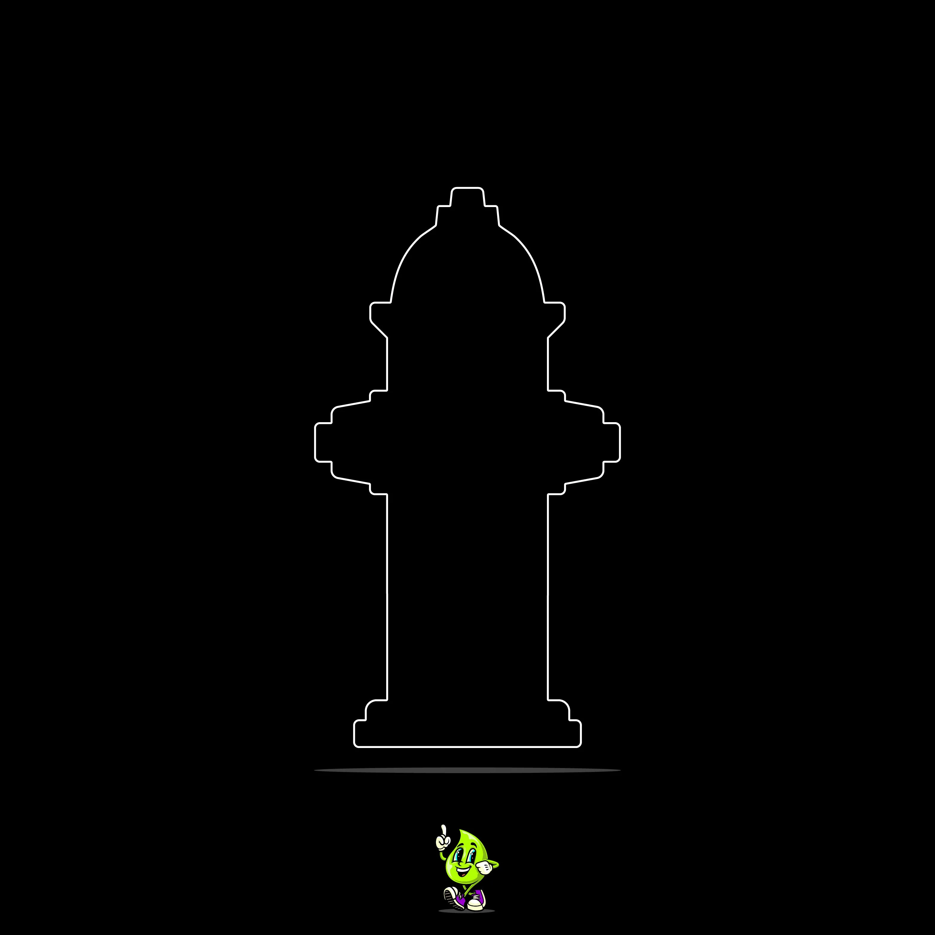 Blank Fire Hydrant - Image 3