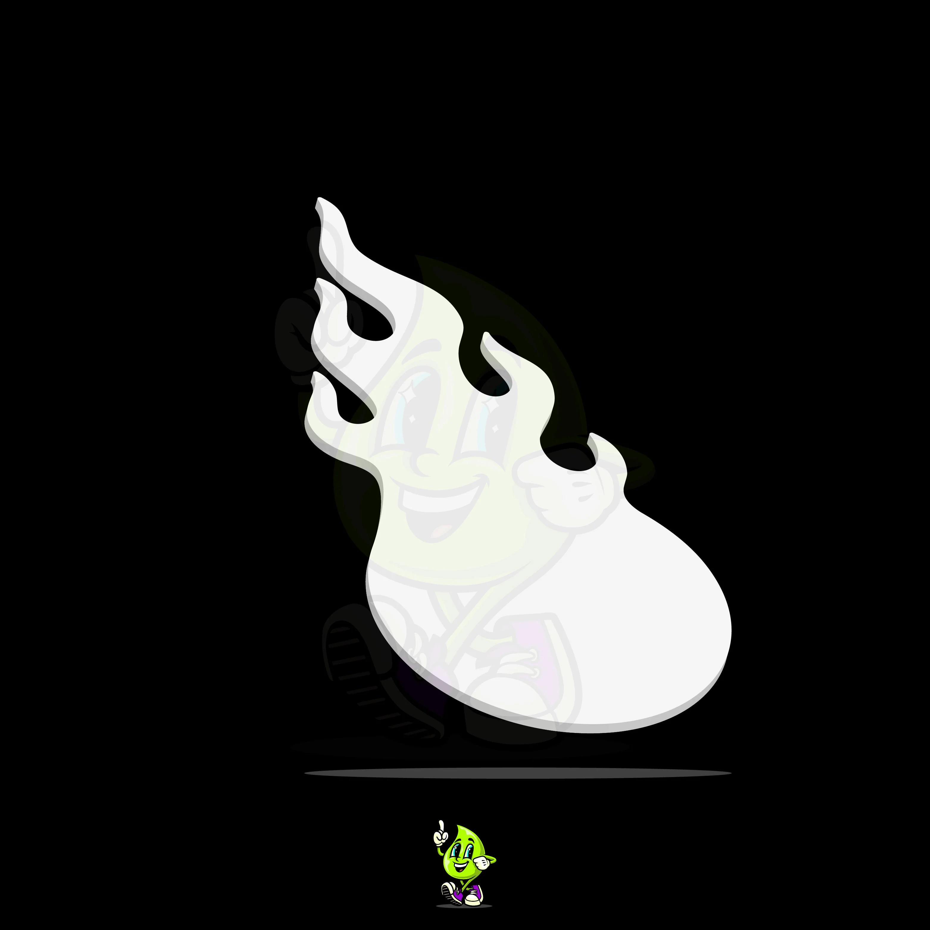 Blank Flaming Eyeball