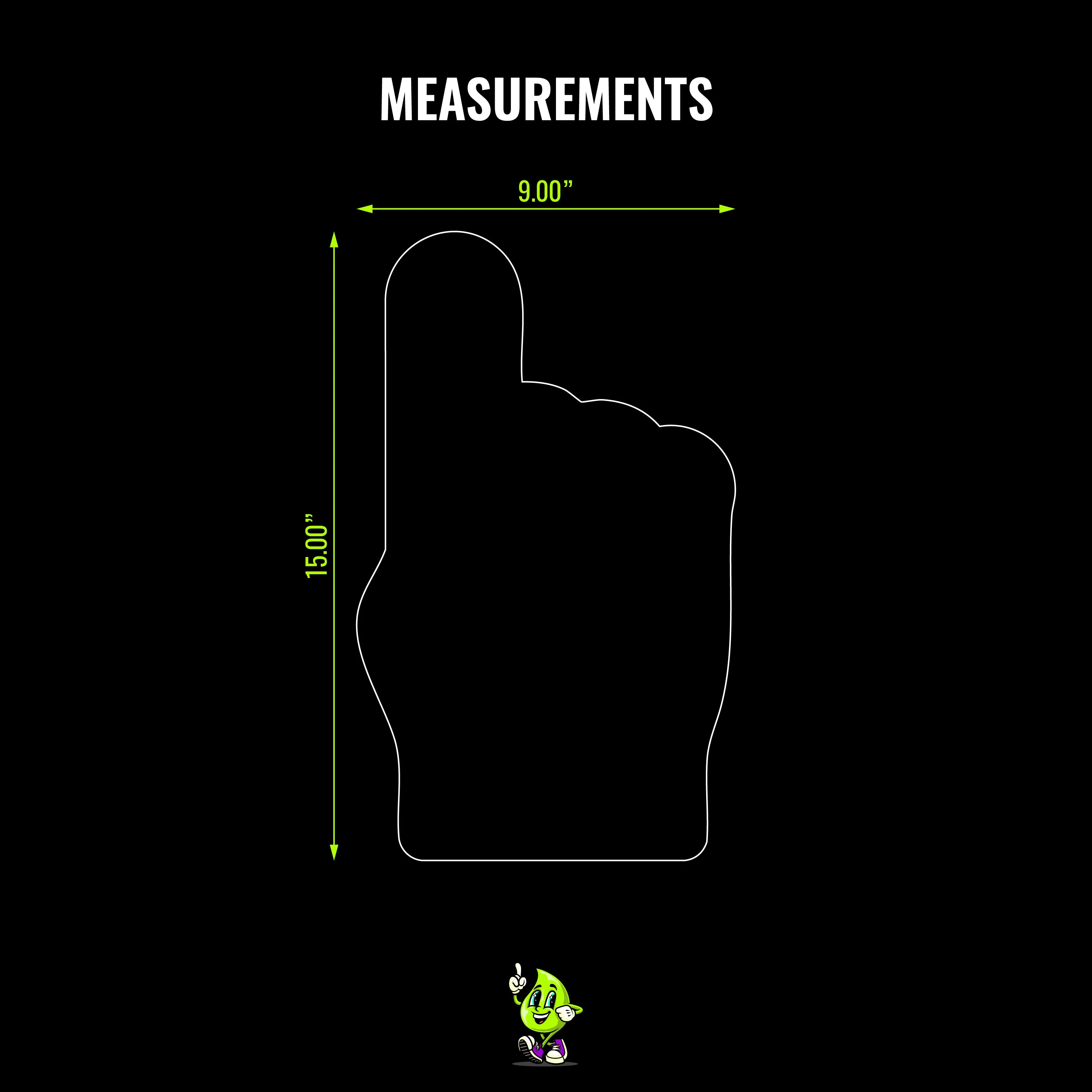 Blank Foam Finger - Image 4