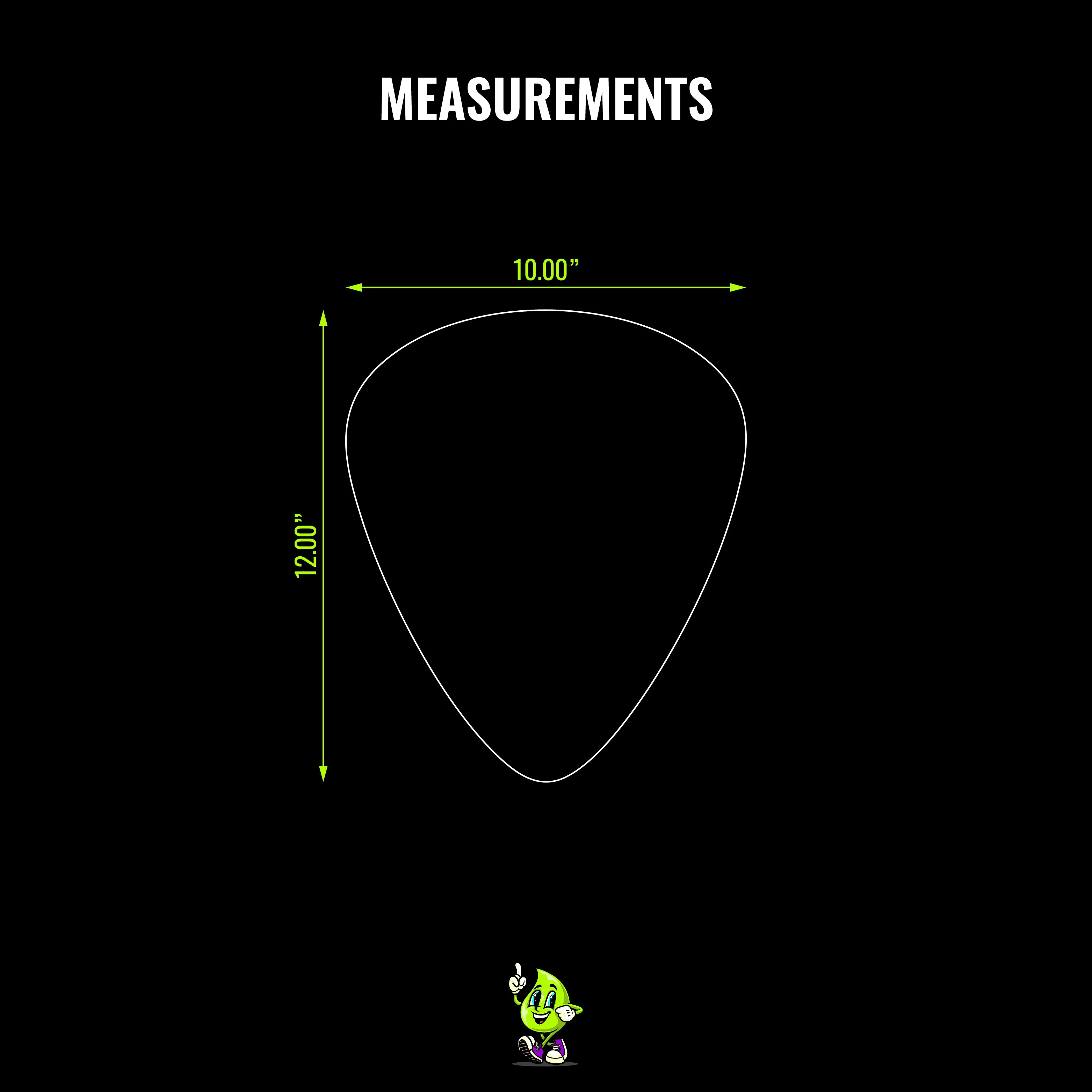 Blank Guitar Pick - Image 4