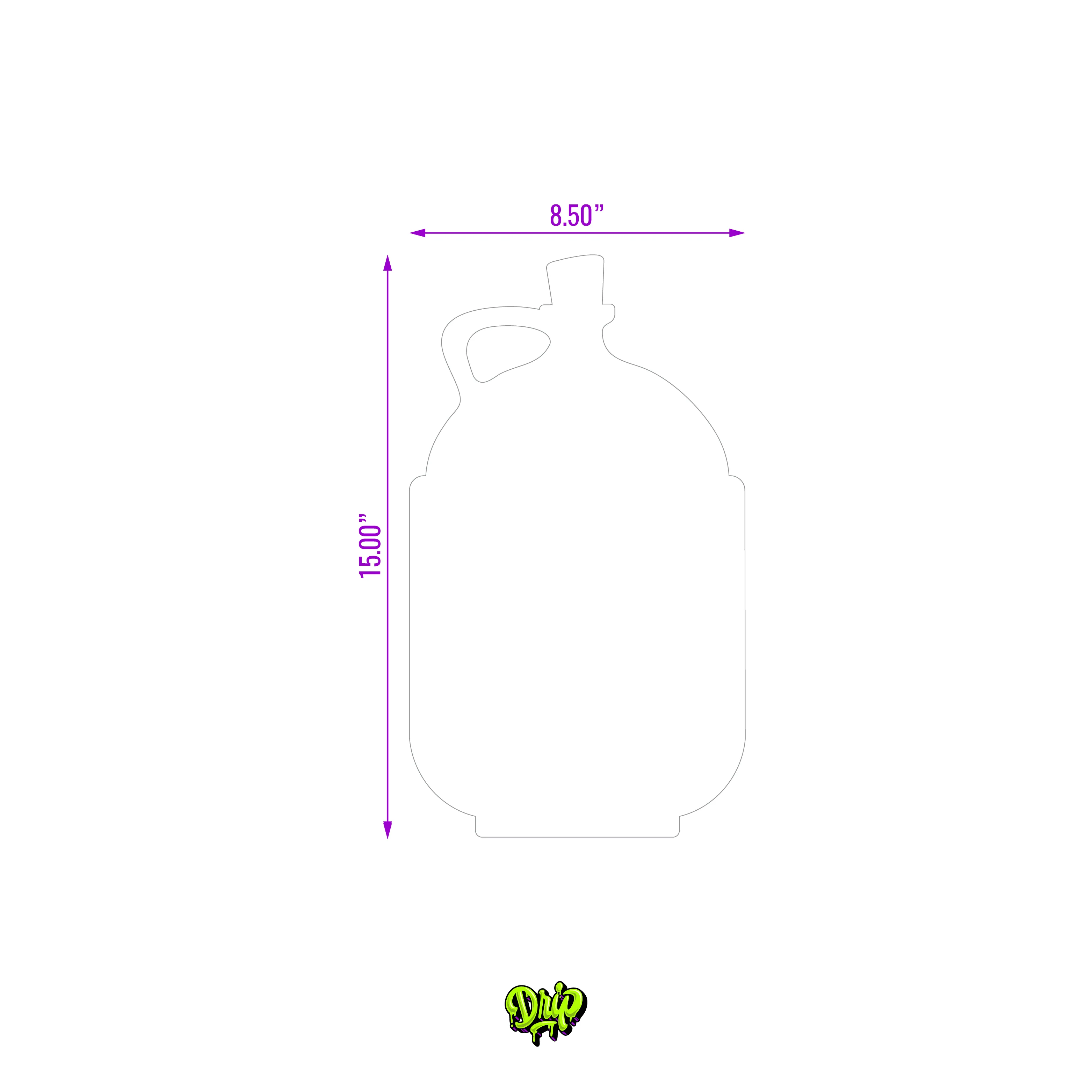 Blank Moonshine Jug - Image 3
