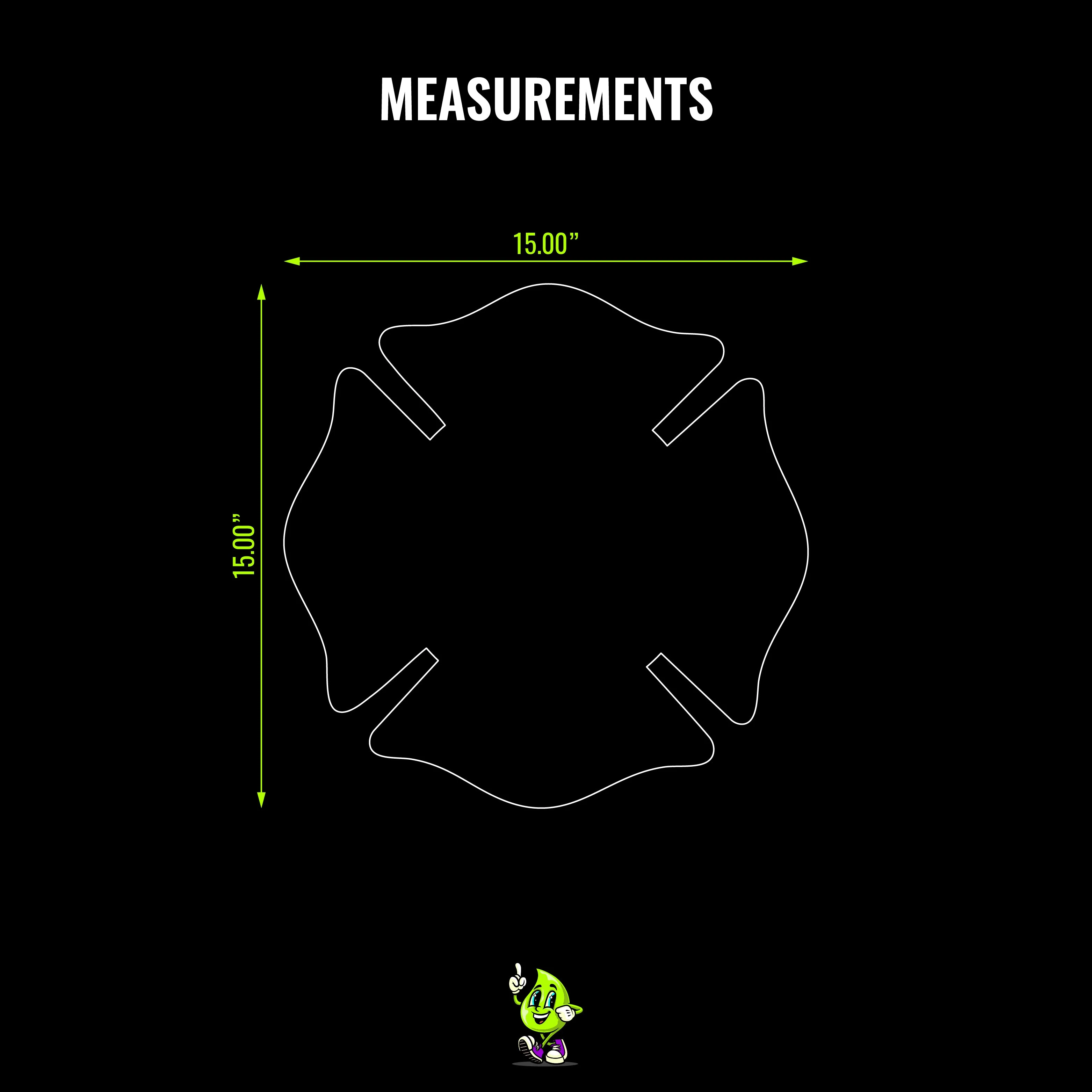 Blank Maltese Cross - Image 4