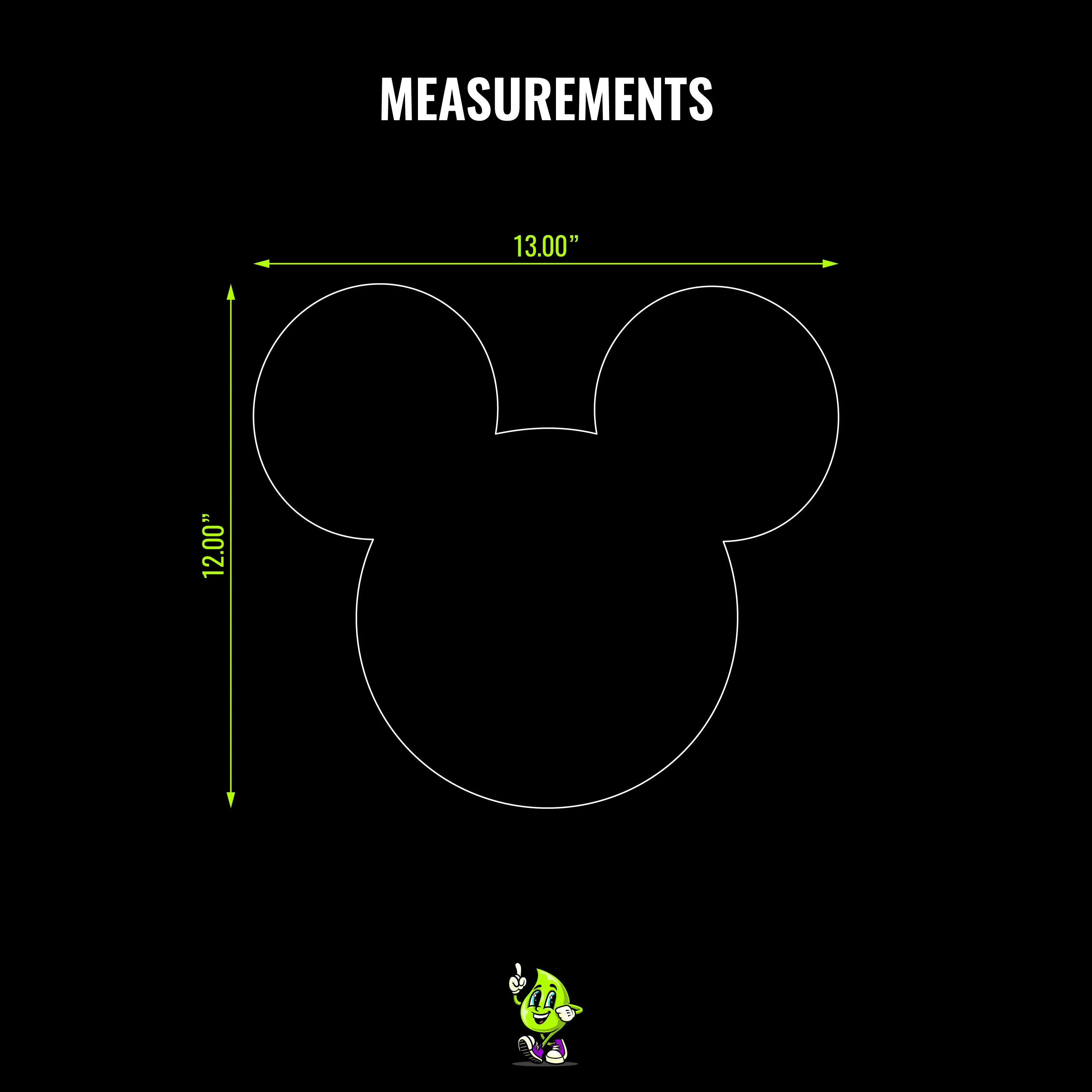 Blank Mickey Head - Image 4