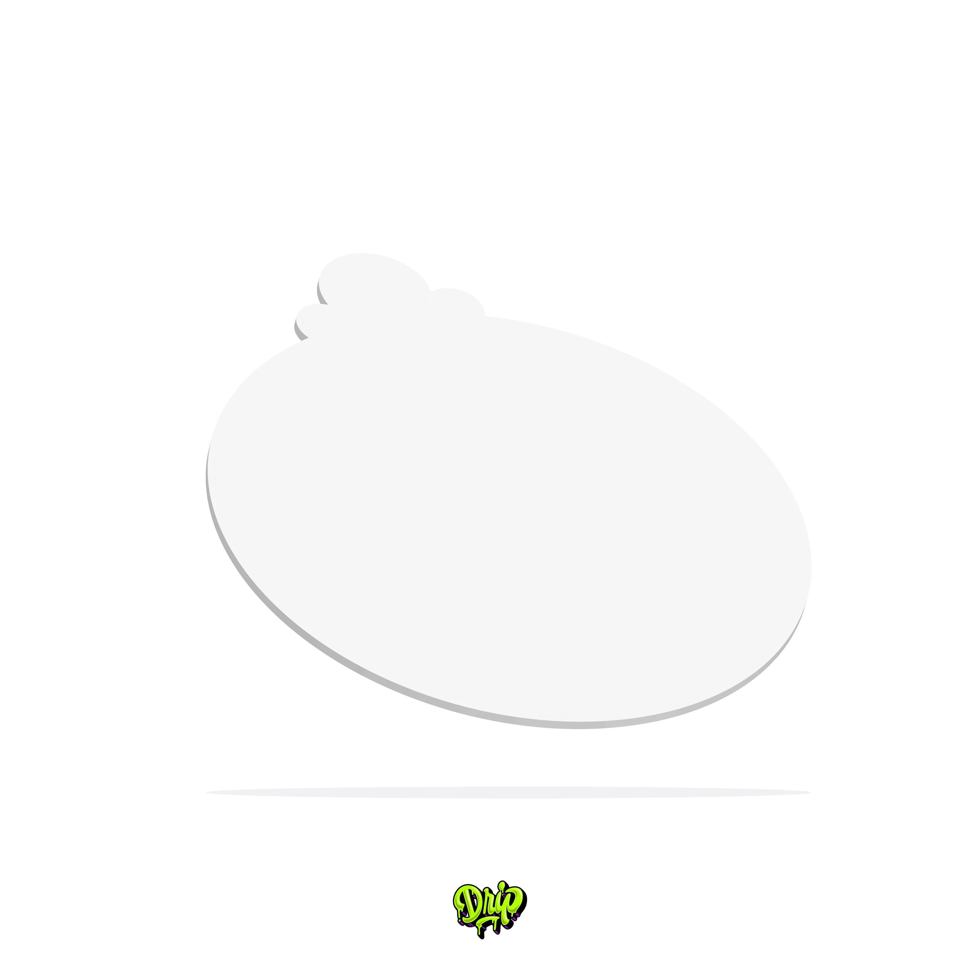 Blank Christmas Ornament I