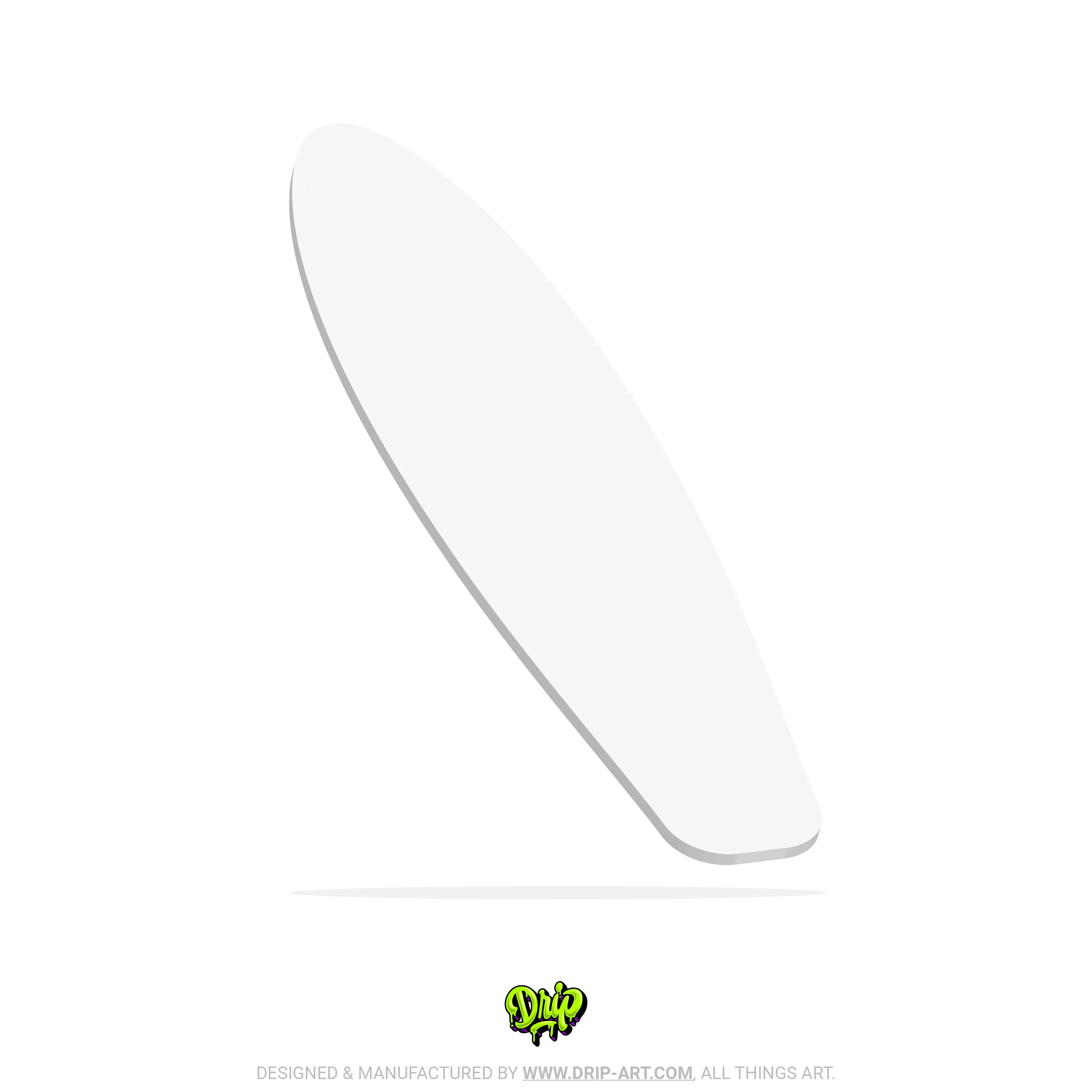 Blank Old School Skateboard