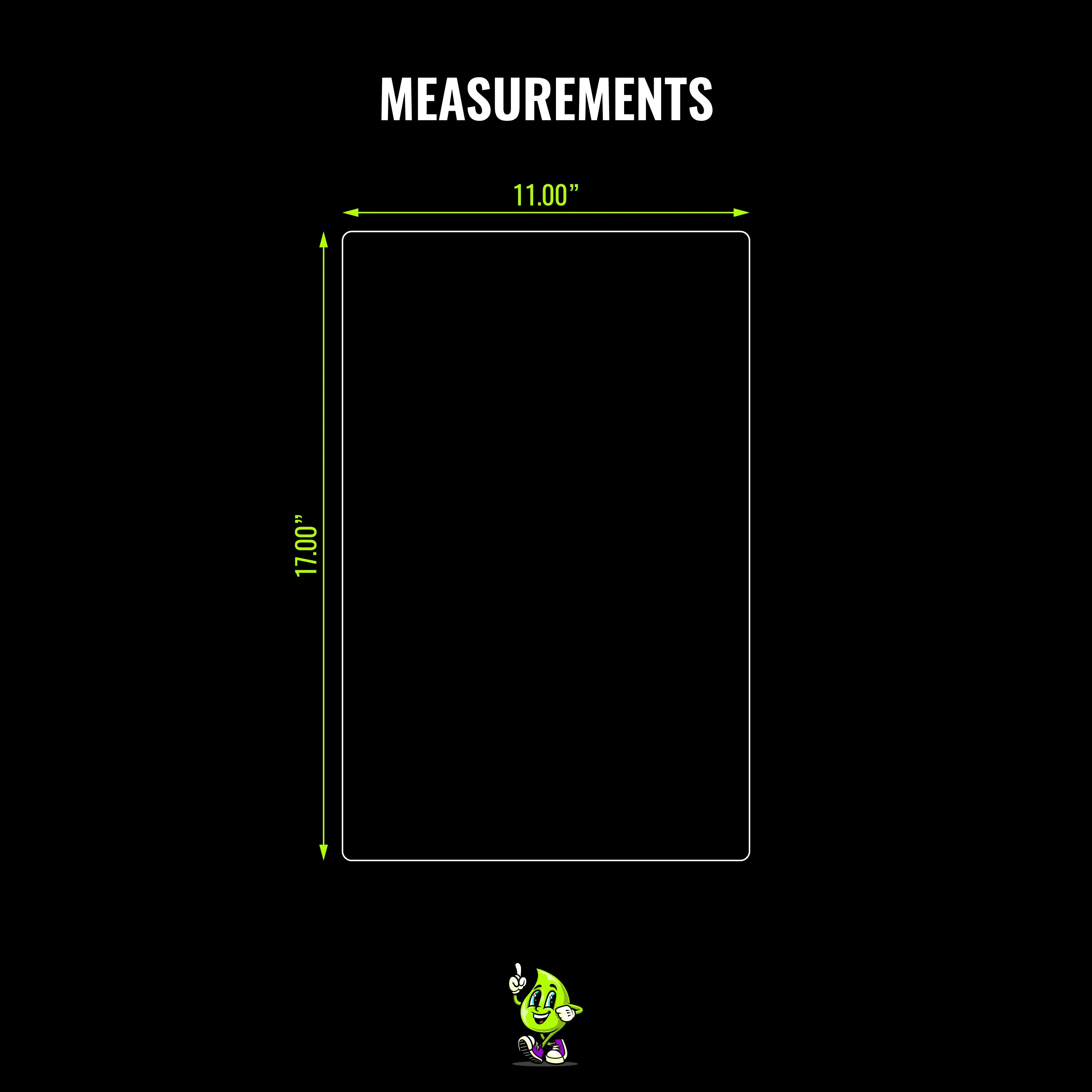 Blank Rectangle - 11.00" x 17.00" - Image 4