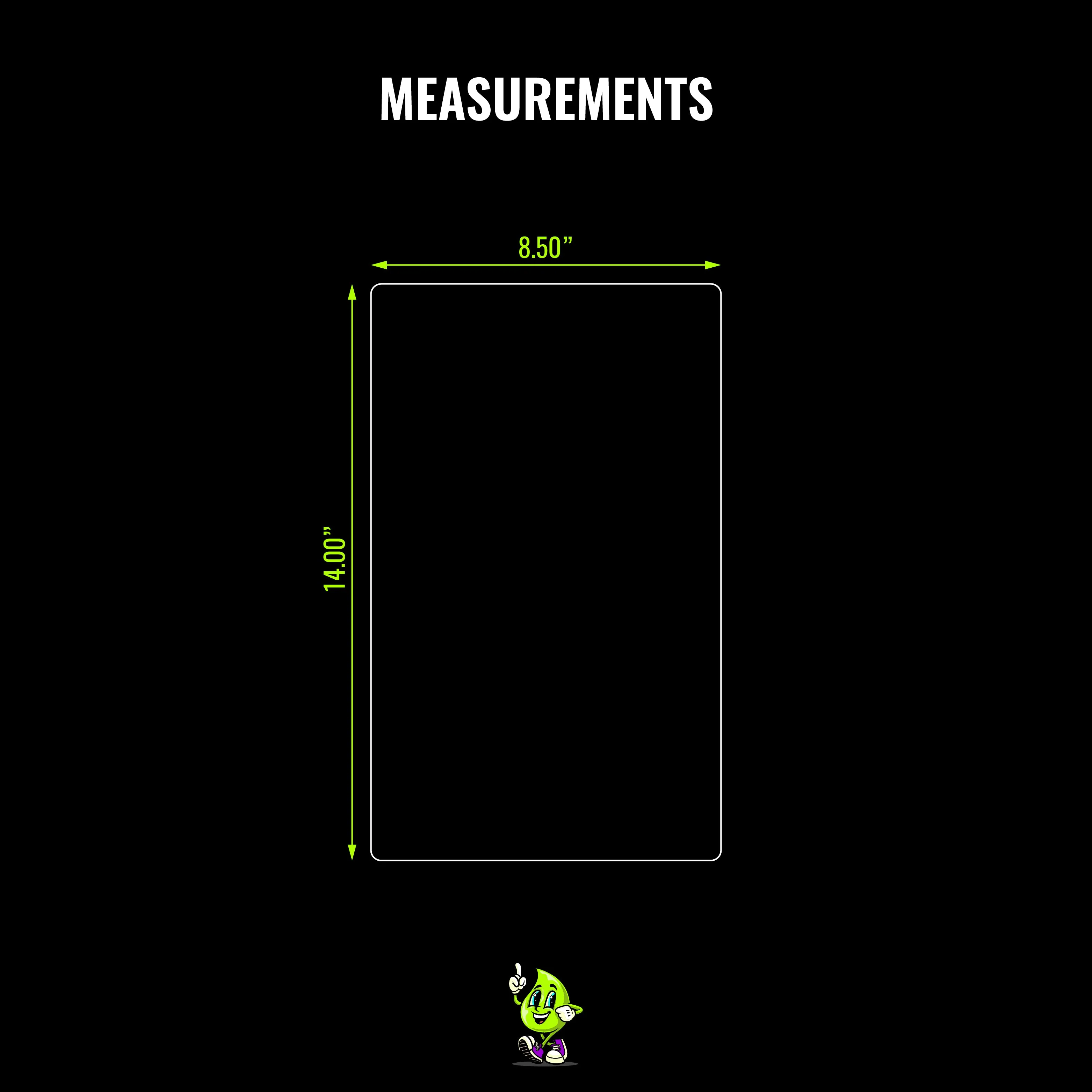 Blank Rectangle - 8.50" x 14.00" - Image 4