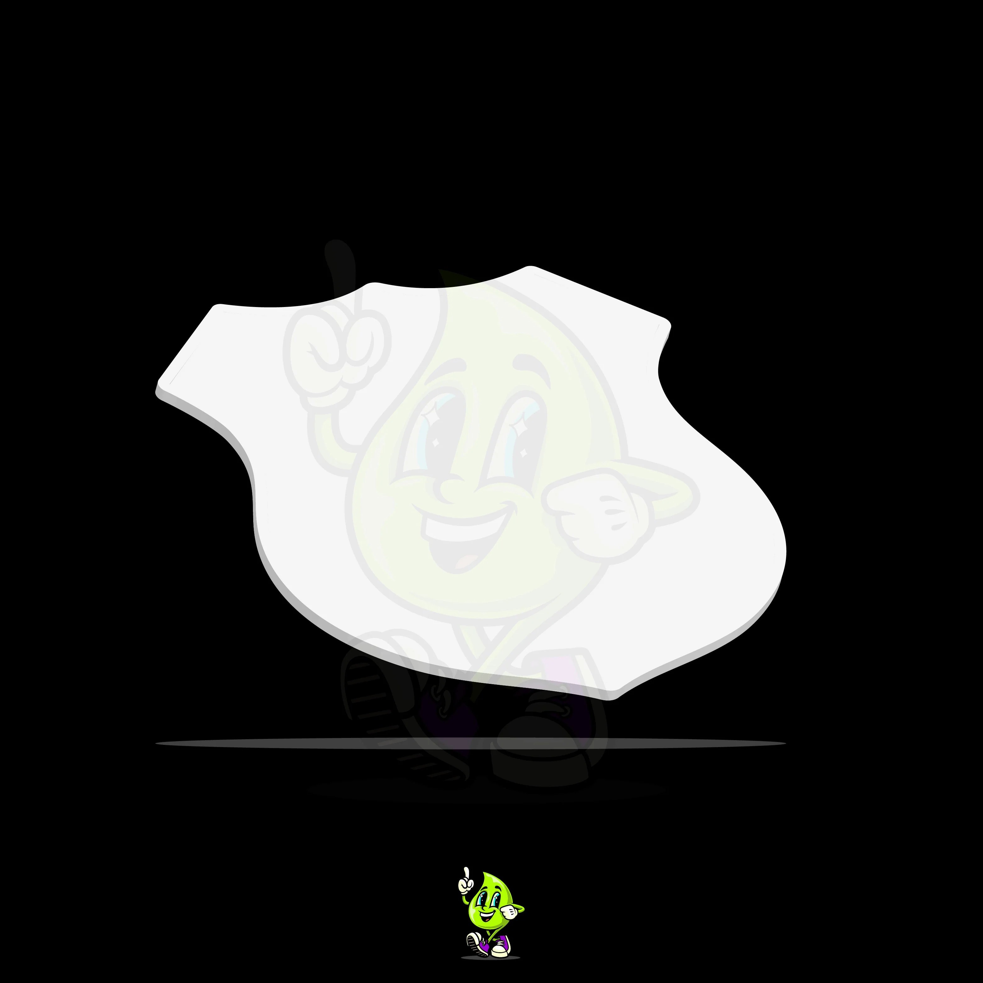 Blank Route Sign