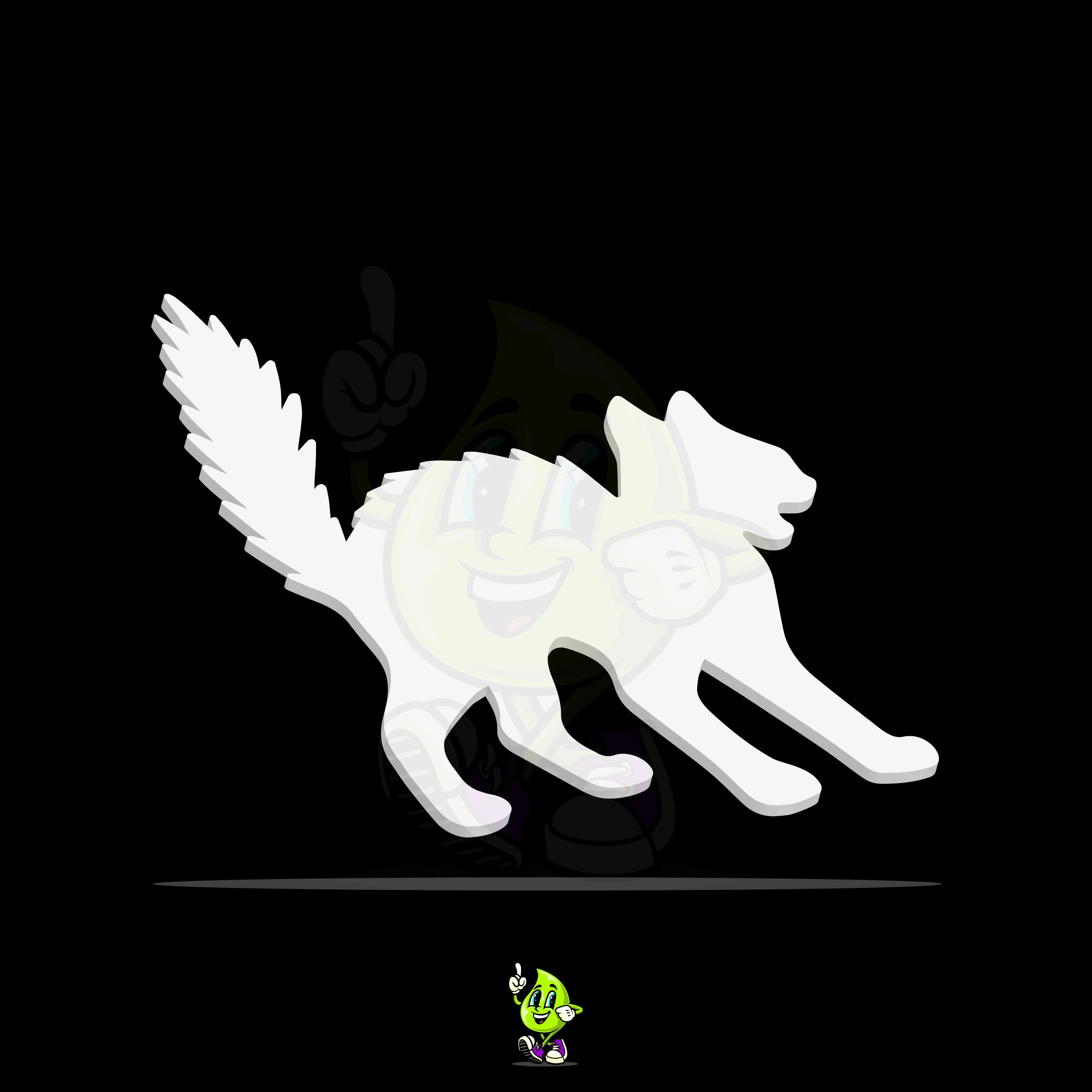 Blank Scary Cat