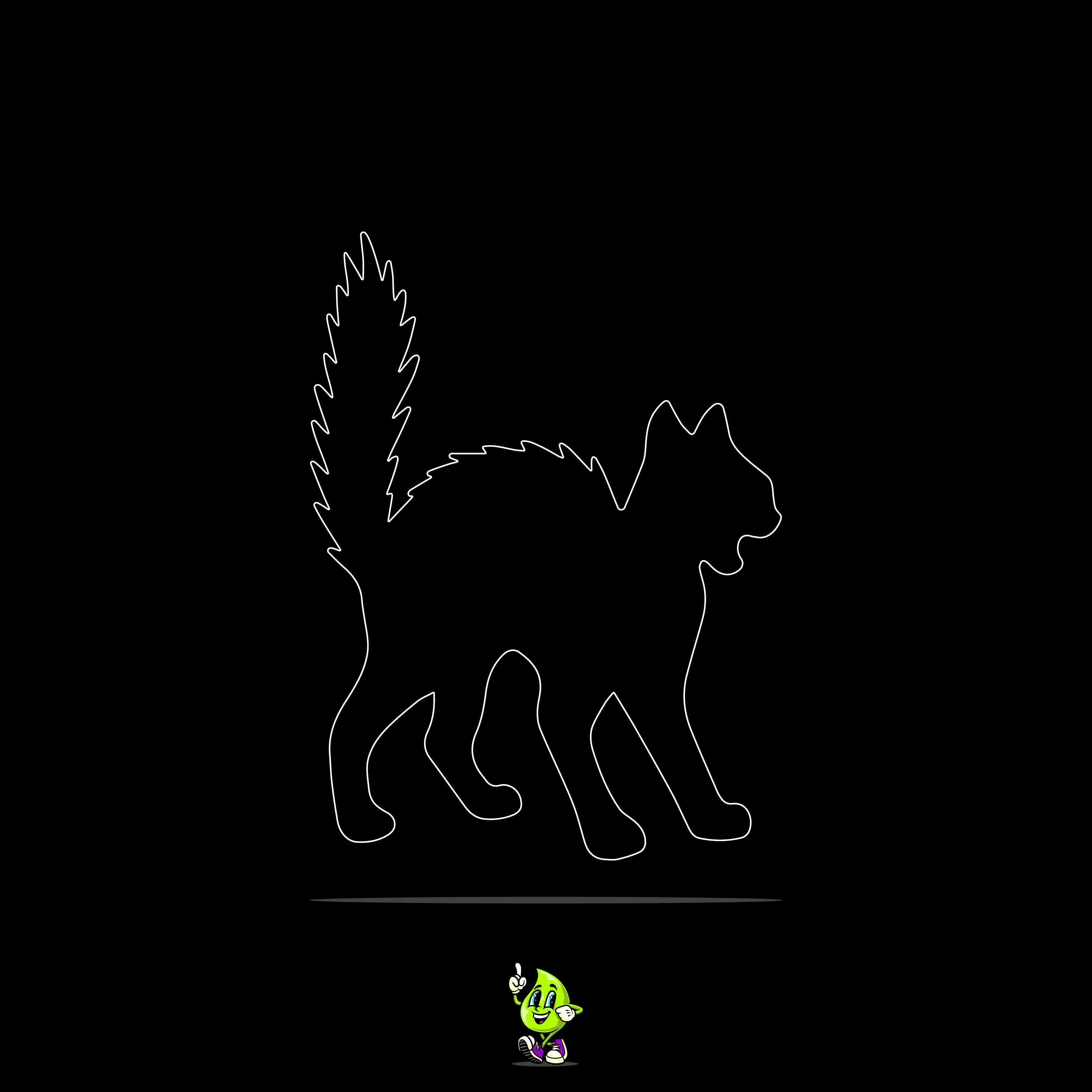 Blank Scary Cat - Image 3