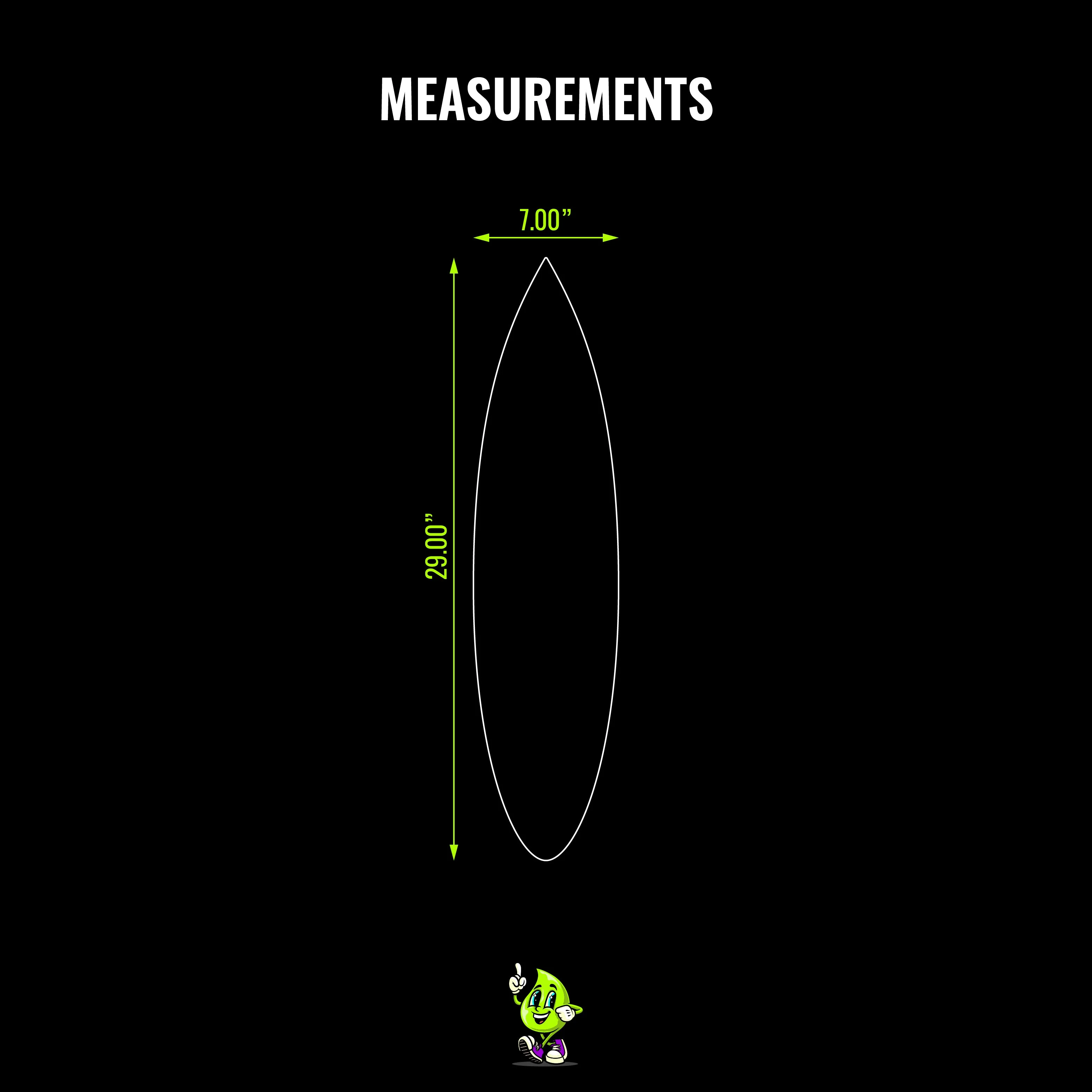 Blank Short Surfboard - Image 4
