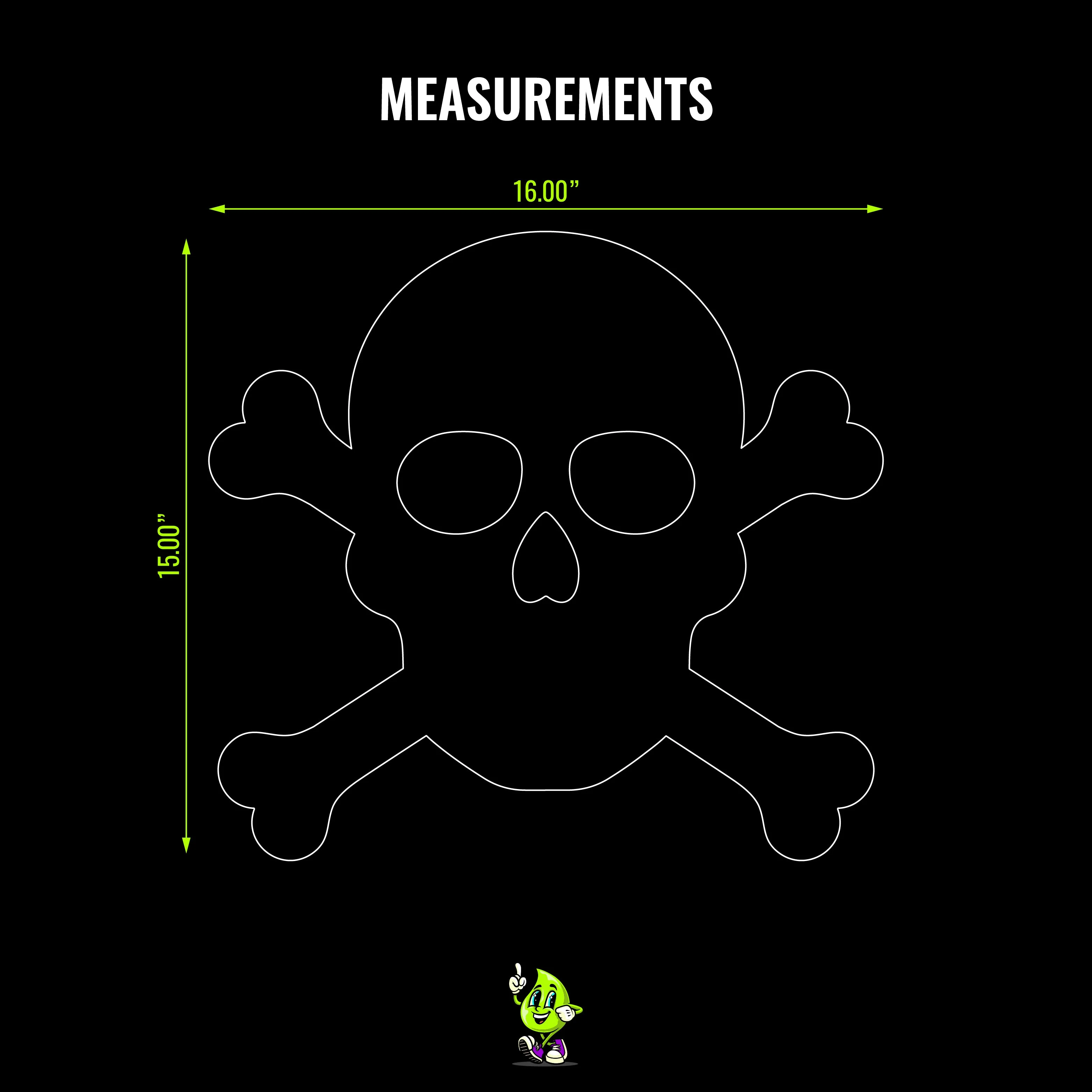 Blank Skull & Crossbones - Image 4
