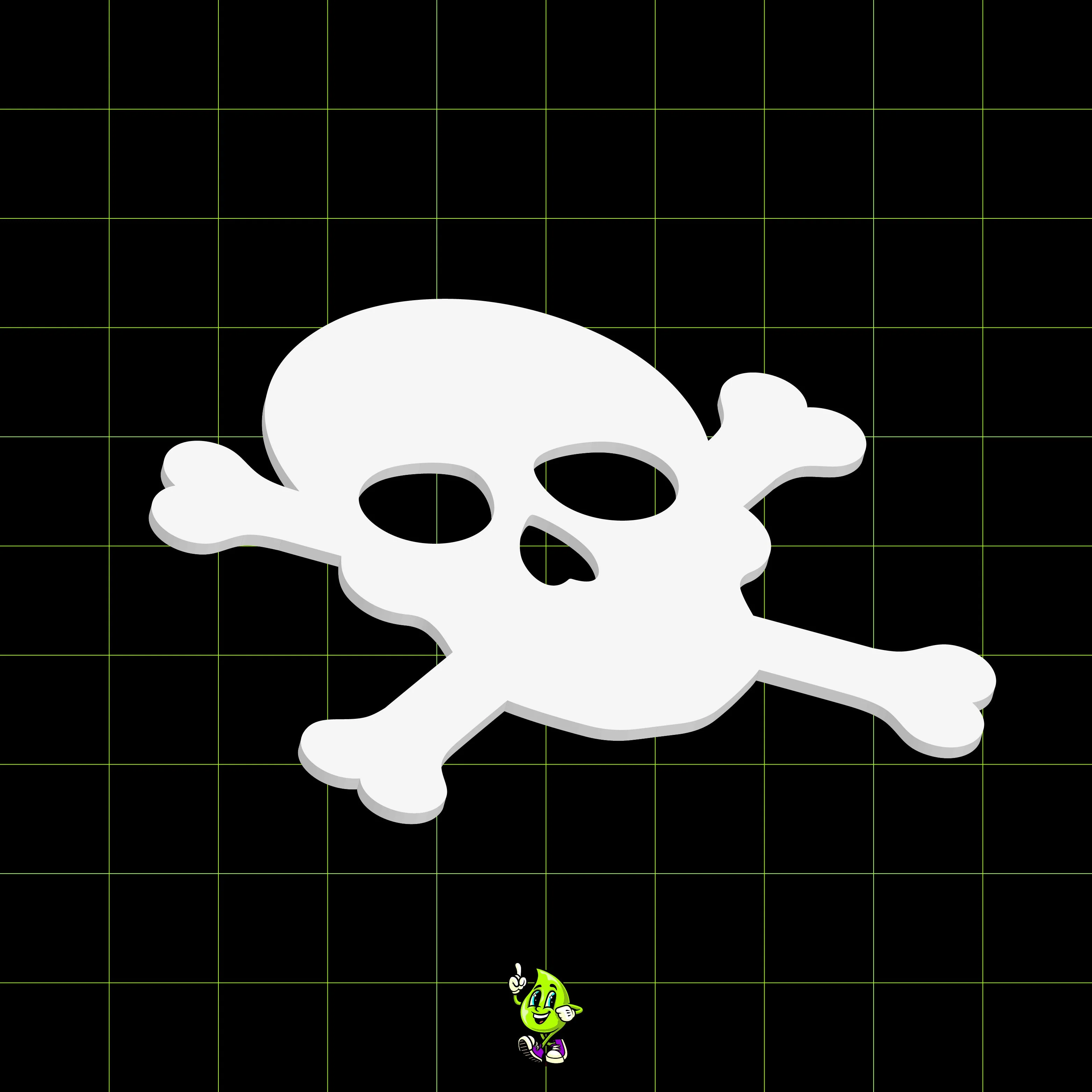 Blank Skull & Crossbones - Image 5