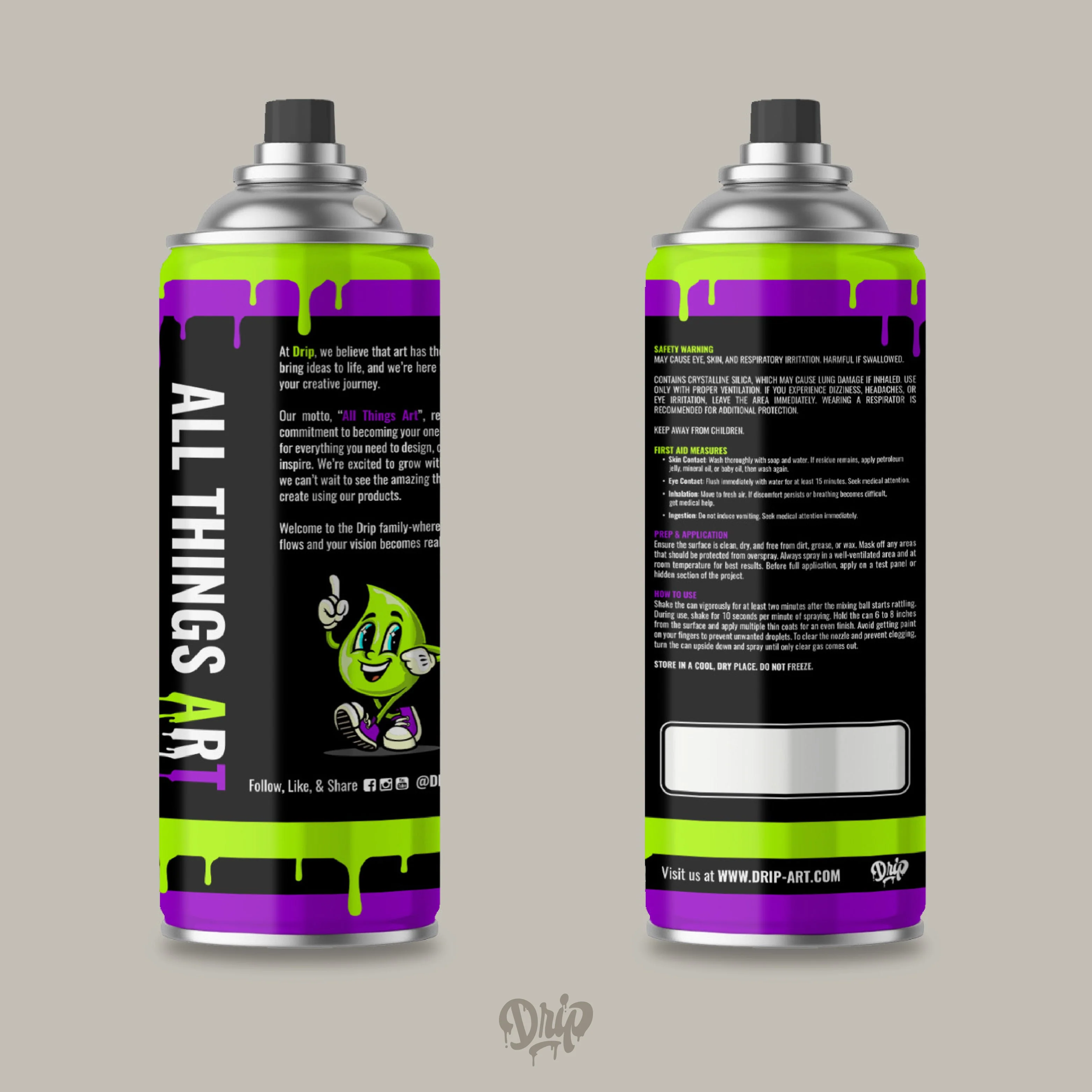 Bone Spray Can (12oz) by Drip® - Image 4