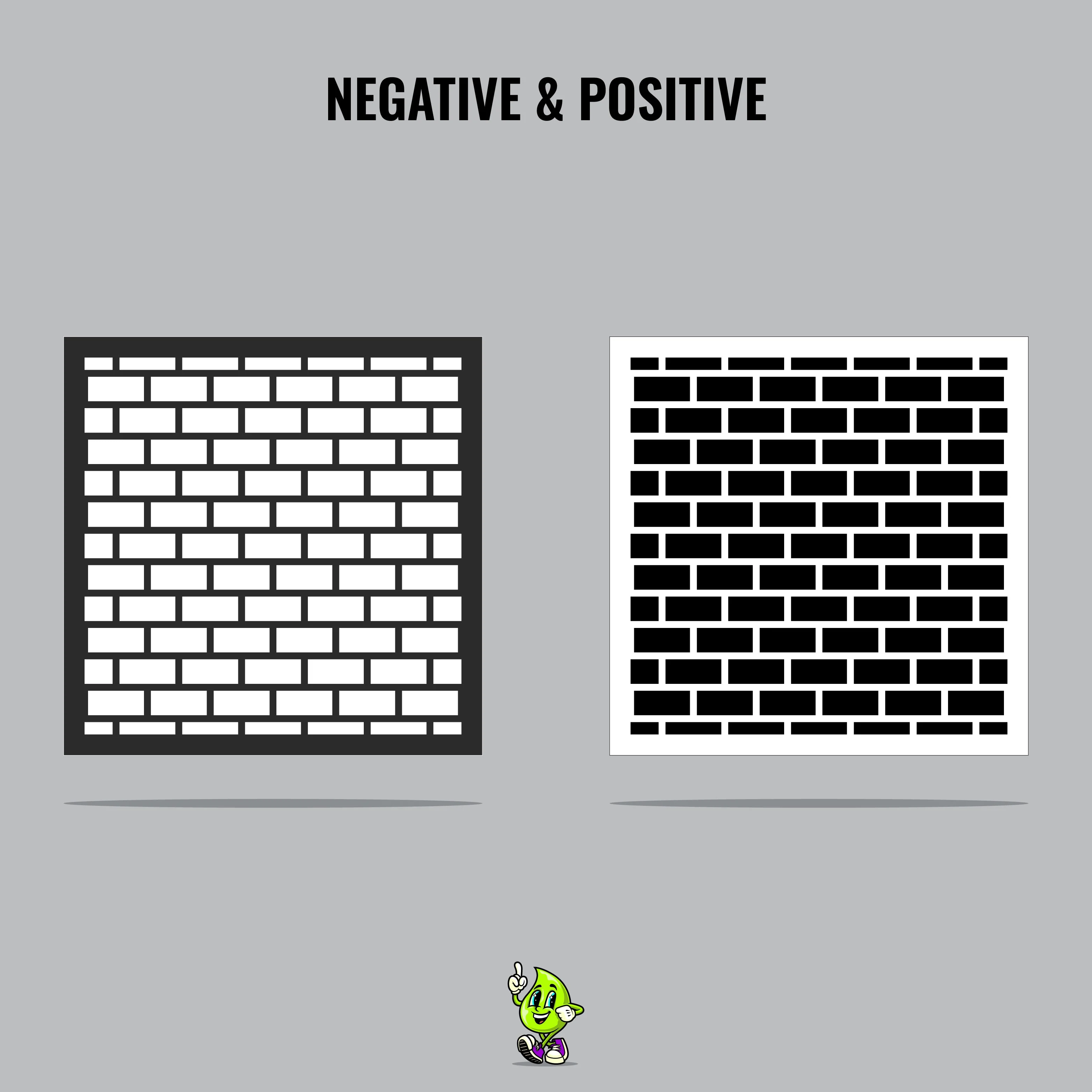 Bricks Vinyl Stencil Pack – Set of 4 - Image 4