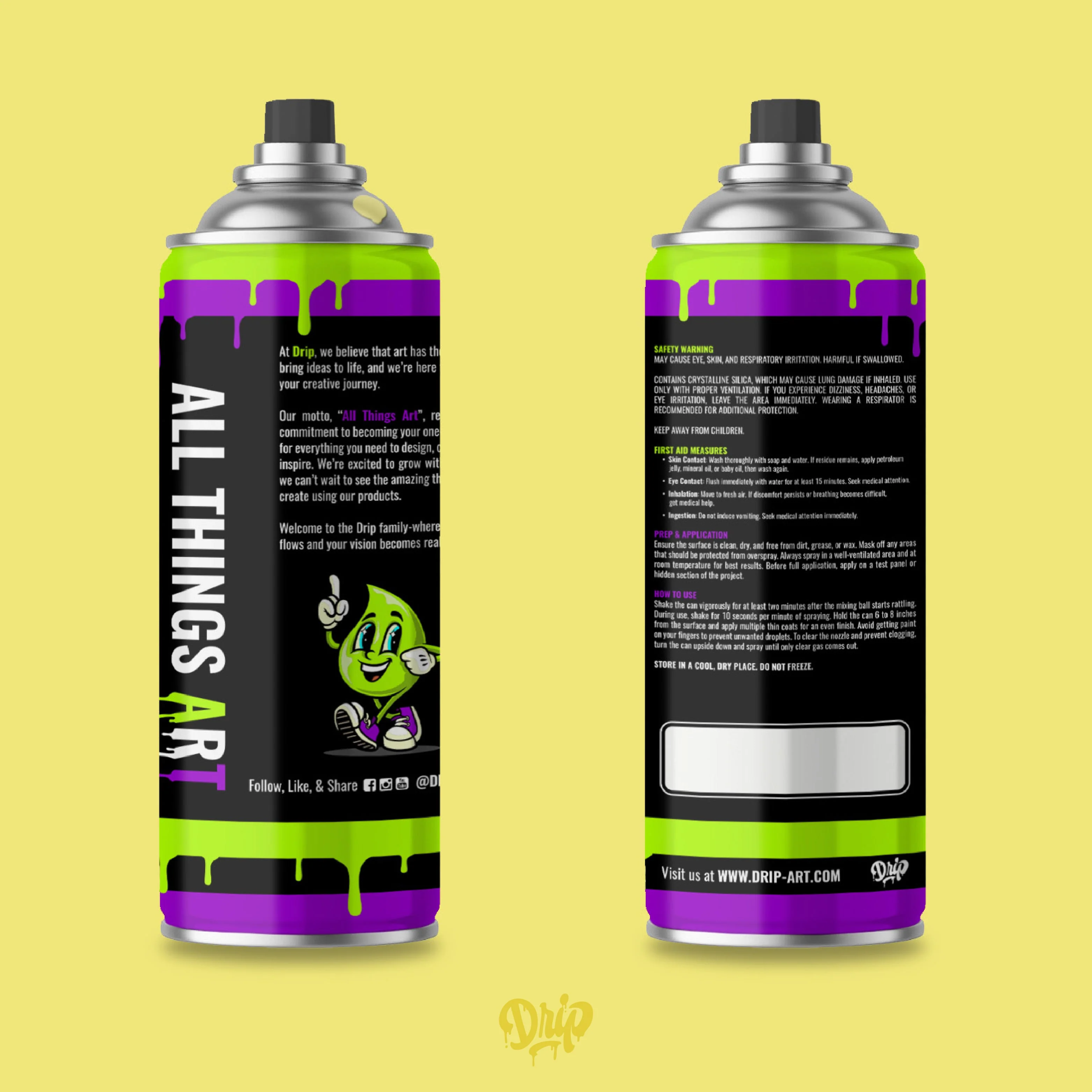 Buttercream Spray Can (12oz) by Drip® - Image 4
