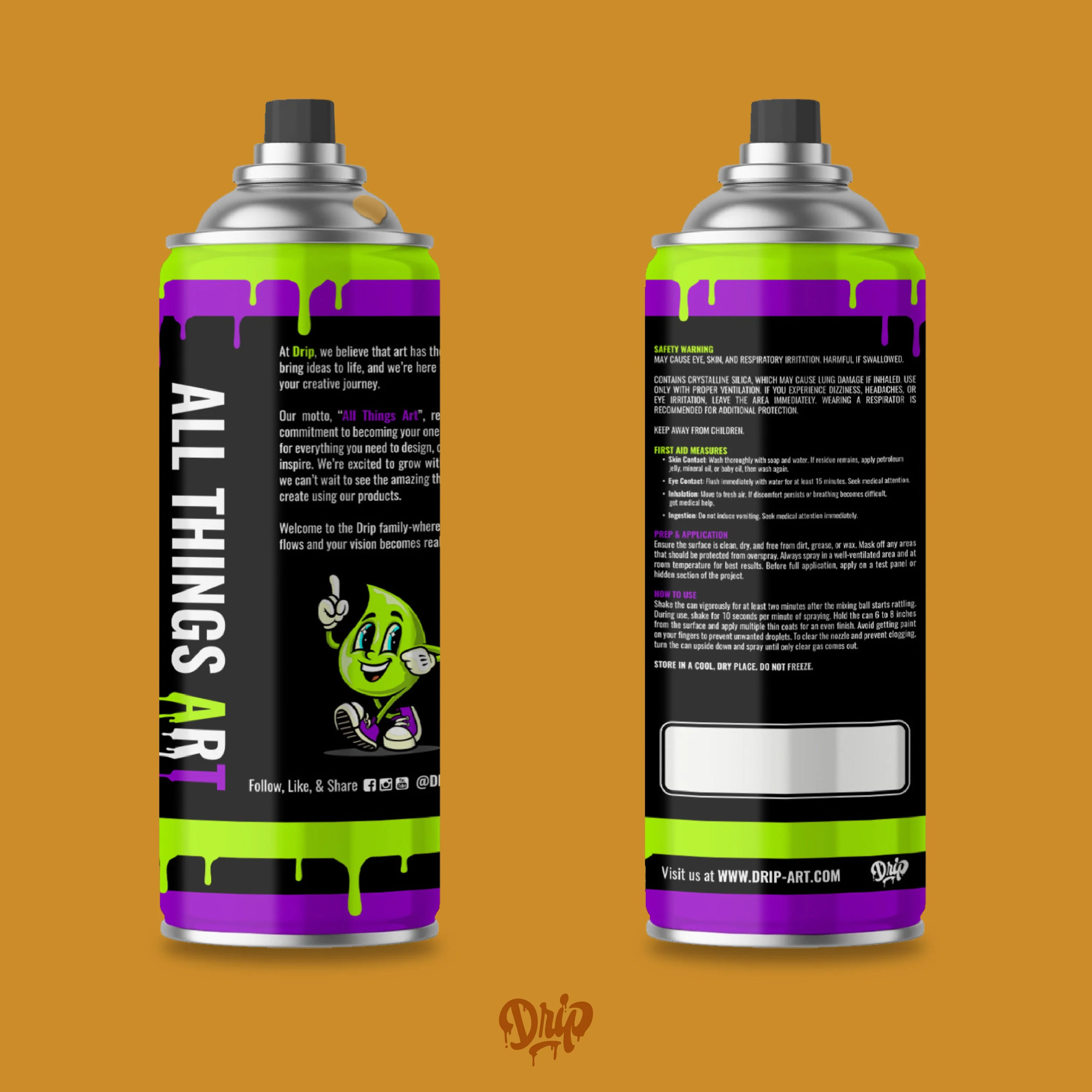 Cinnamon Spray Can (12oz) by Drip® - Image 4