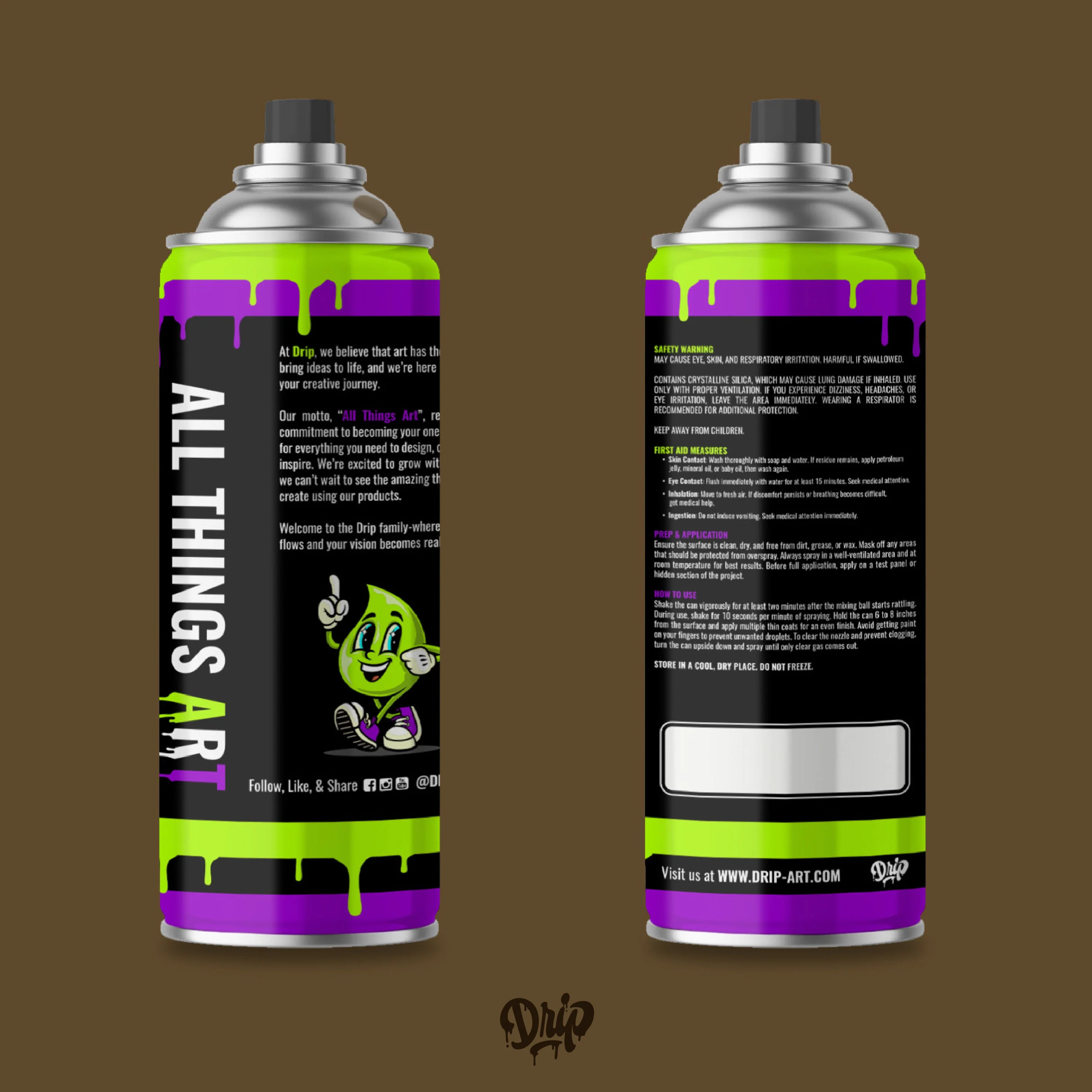 Coffee Spray Can (12oz) by Drip® - Image 4