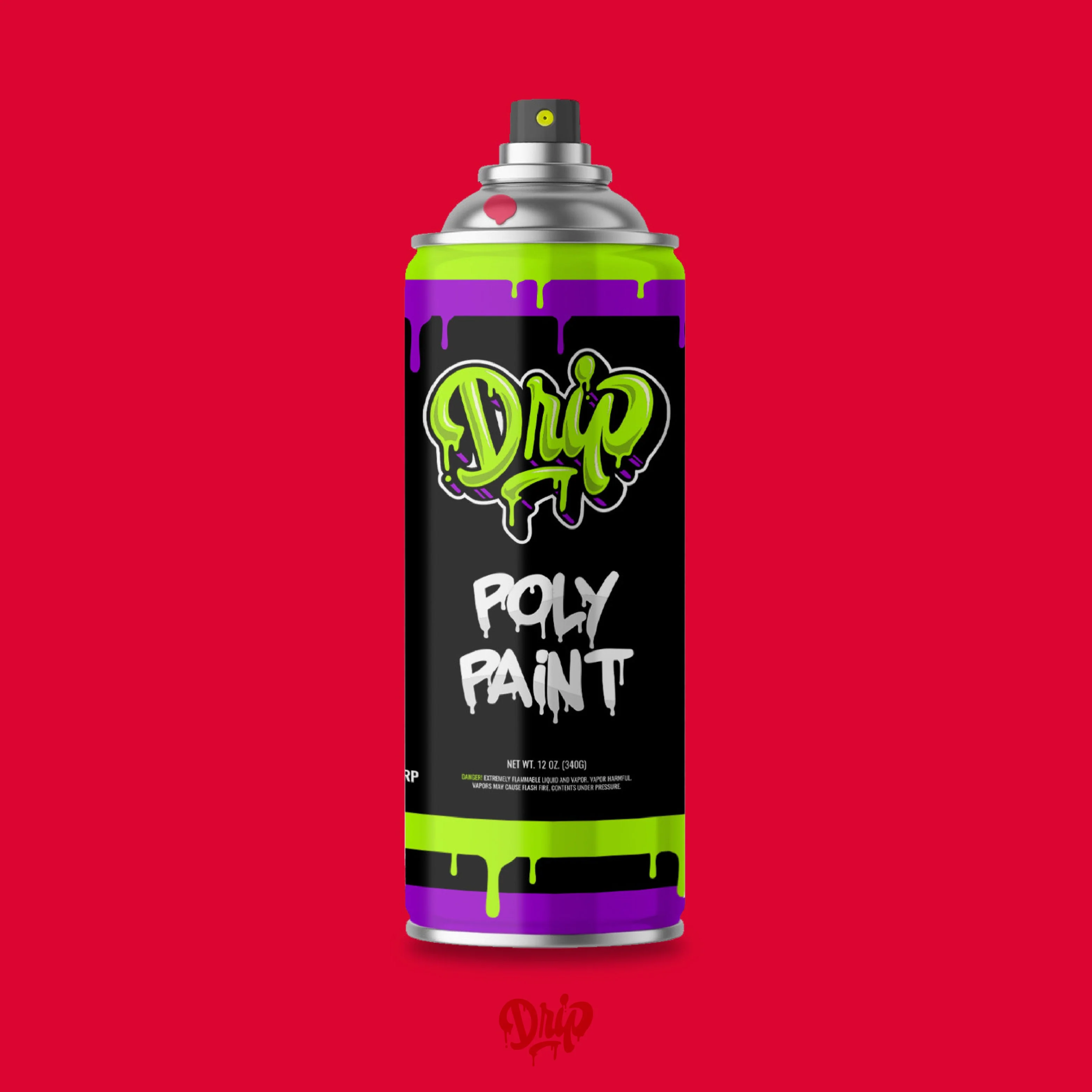 Crimson Spray Can (12oz) by Drip® - Image 2
