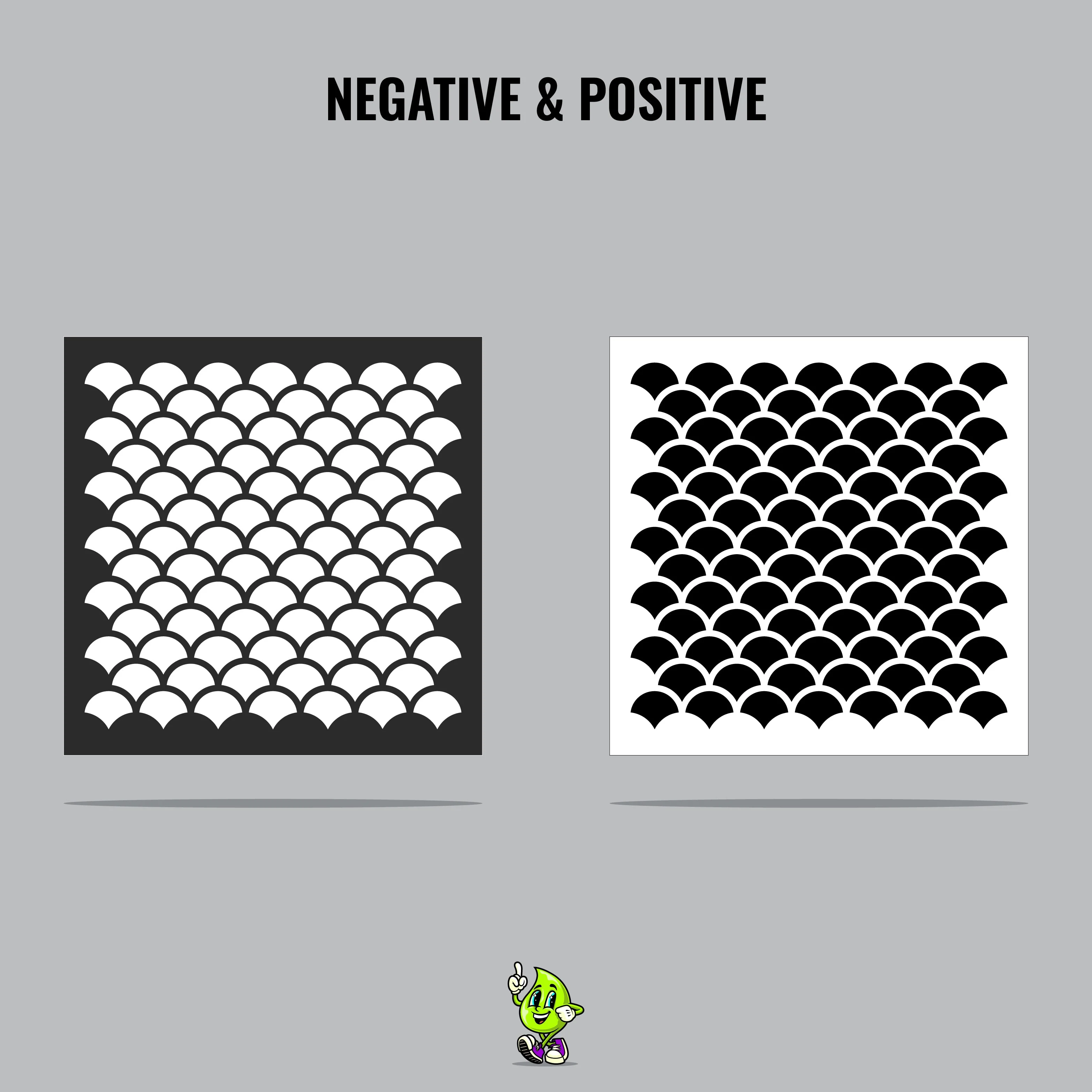 Fish Scale Vinyl Stencil Pack – Set of 4 - Image 4