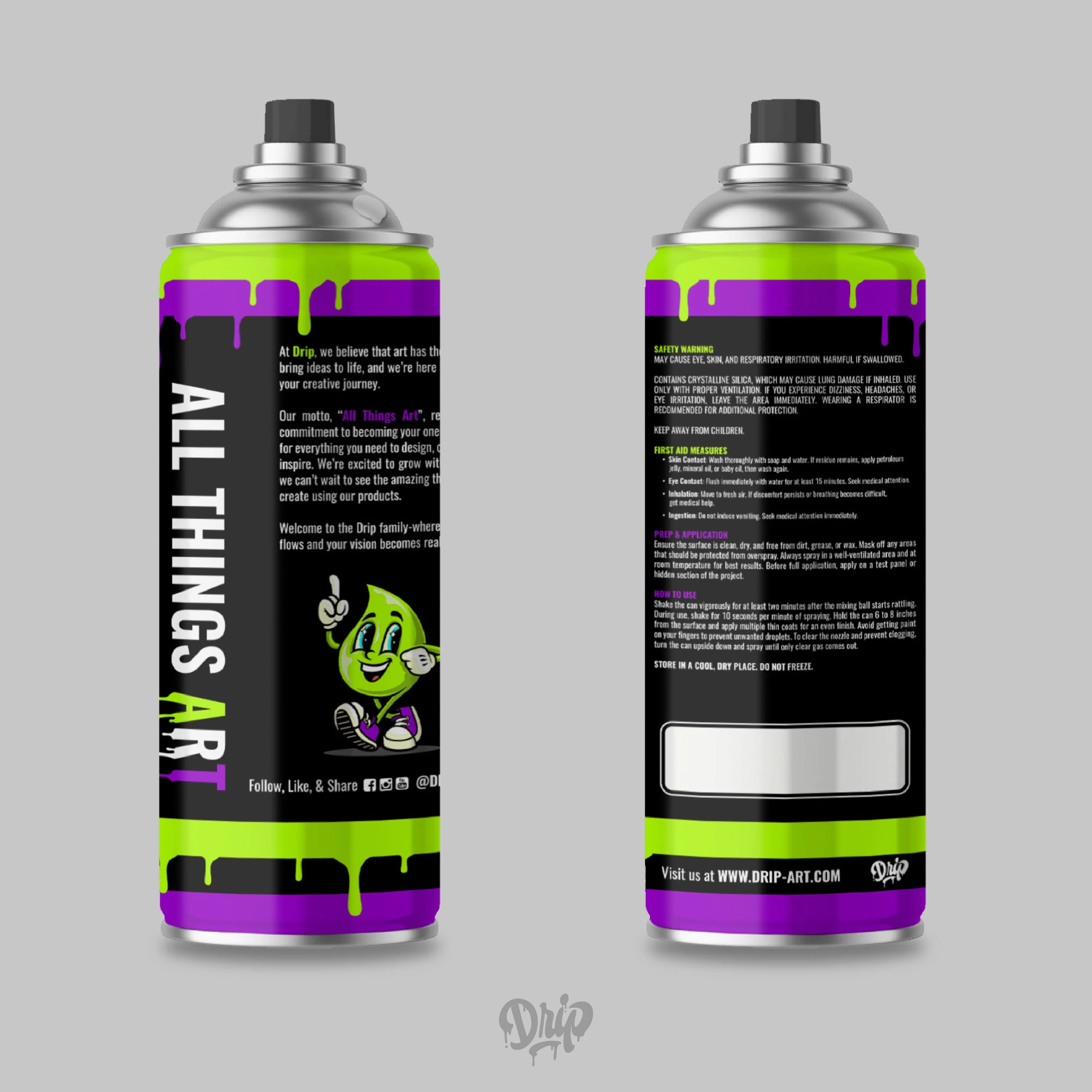 Foggy Day Spray Can (12oz) by Drip® - Image 4