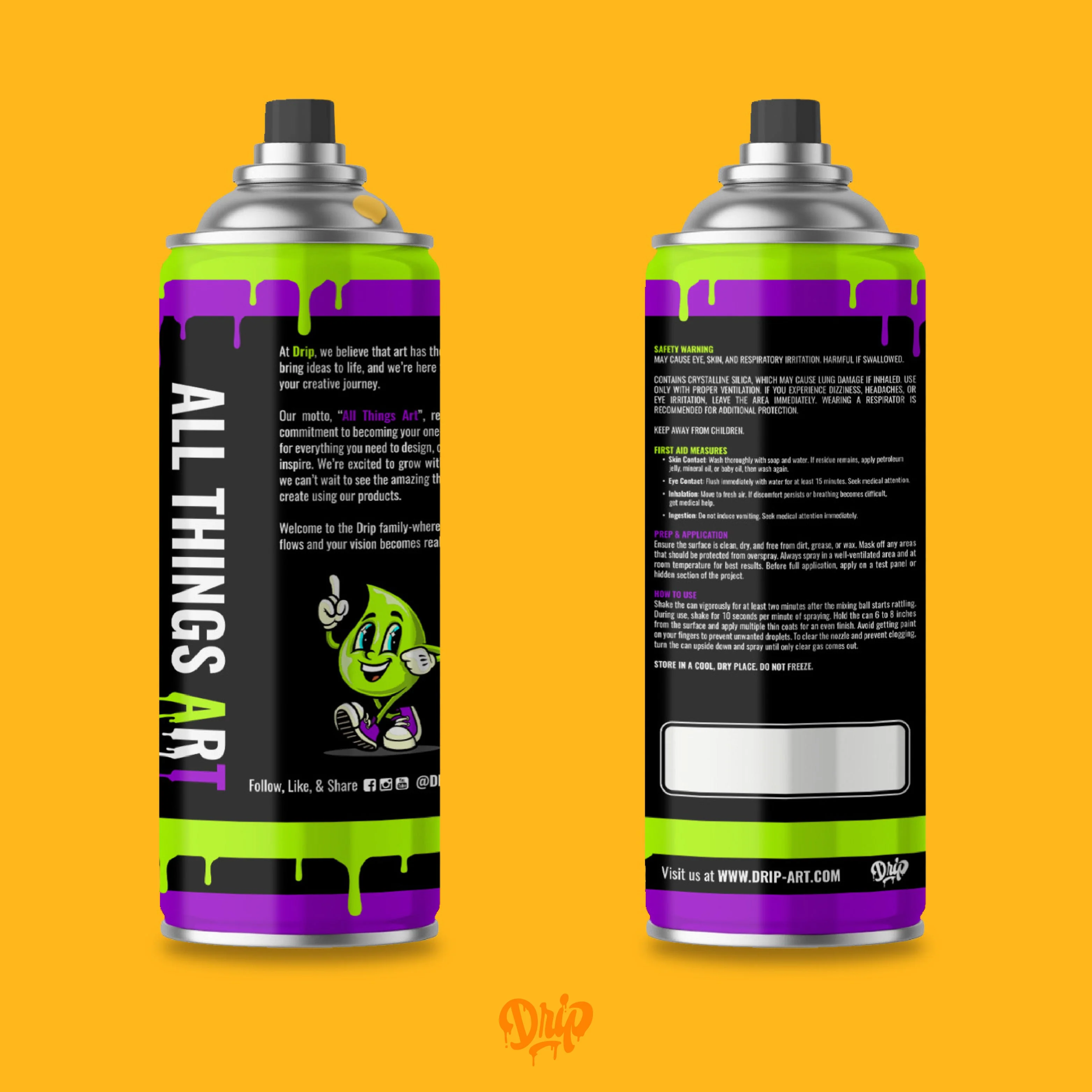 Goldfish Spray Can (12oz) by Drip® - Image 4