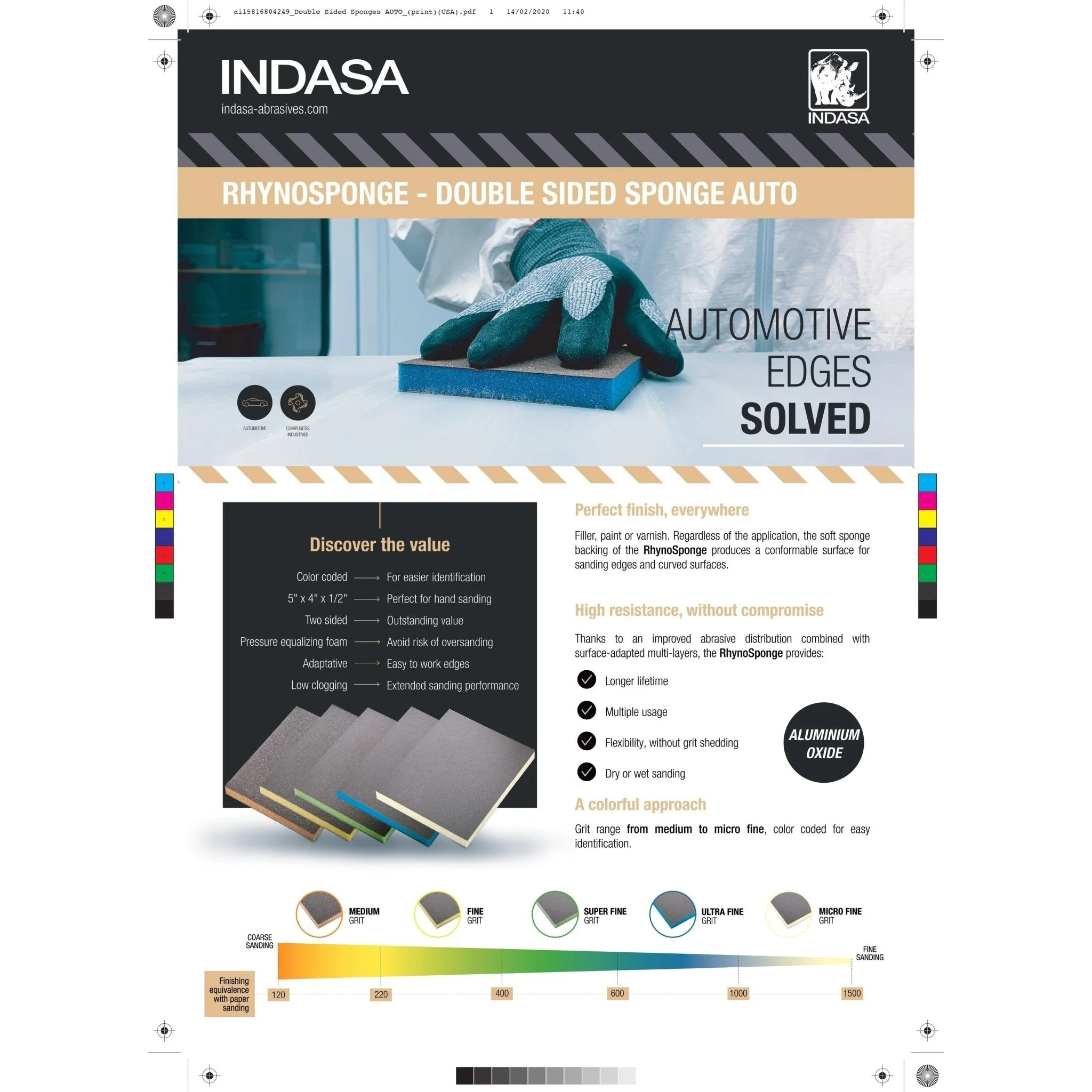 Indasa Rhyno Auto Sponge - Image 3