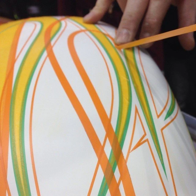JTAPE Orange Fine Line Tape - Image 3
