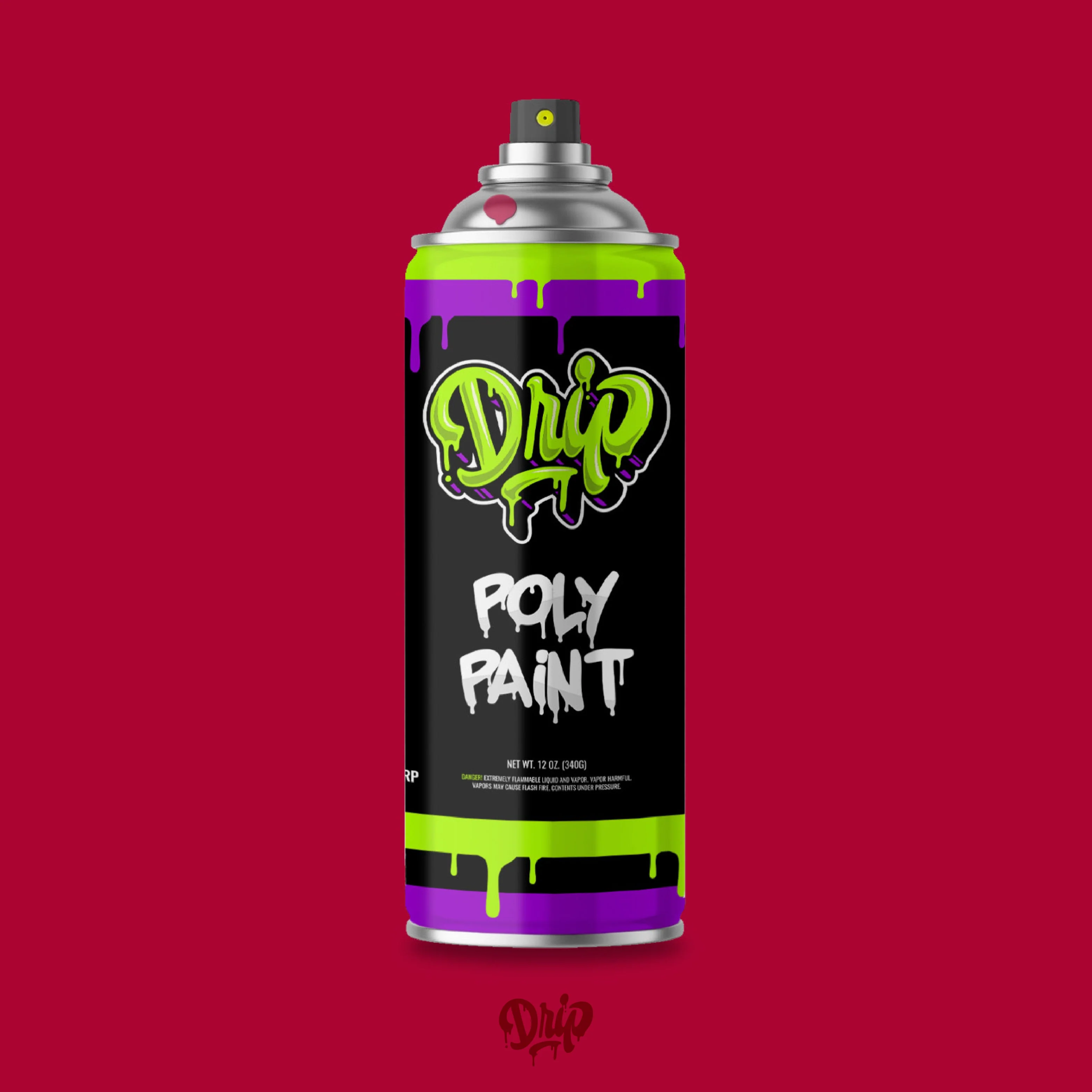 Maroon Spray Can (12oz) by Drip® - Image 2