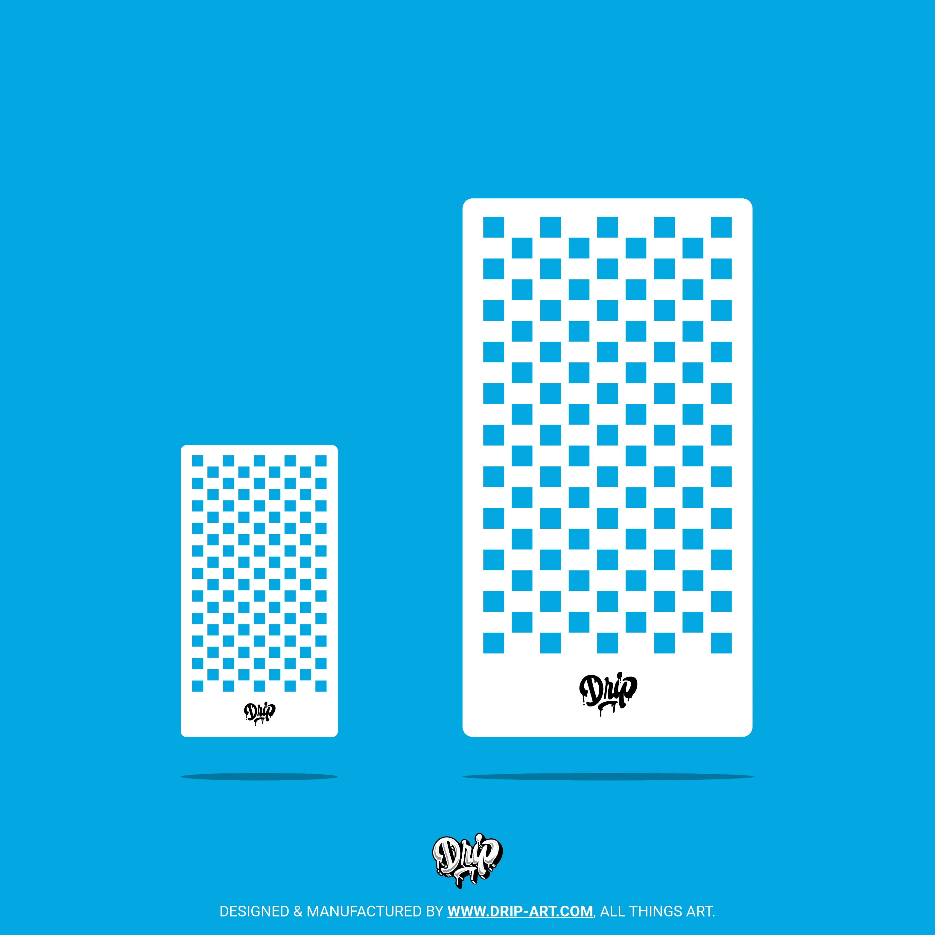 Mylar Stencil Checkerboard - Image 4