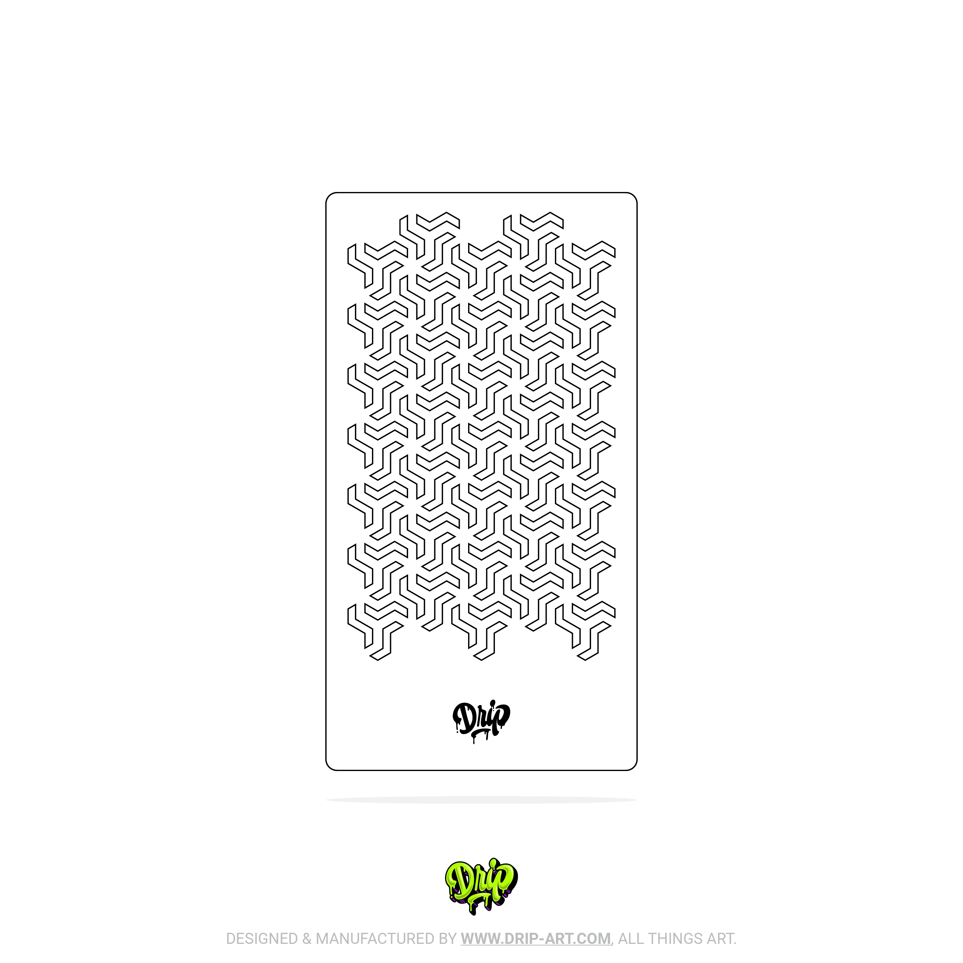 Mylar Stencil Fidget
