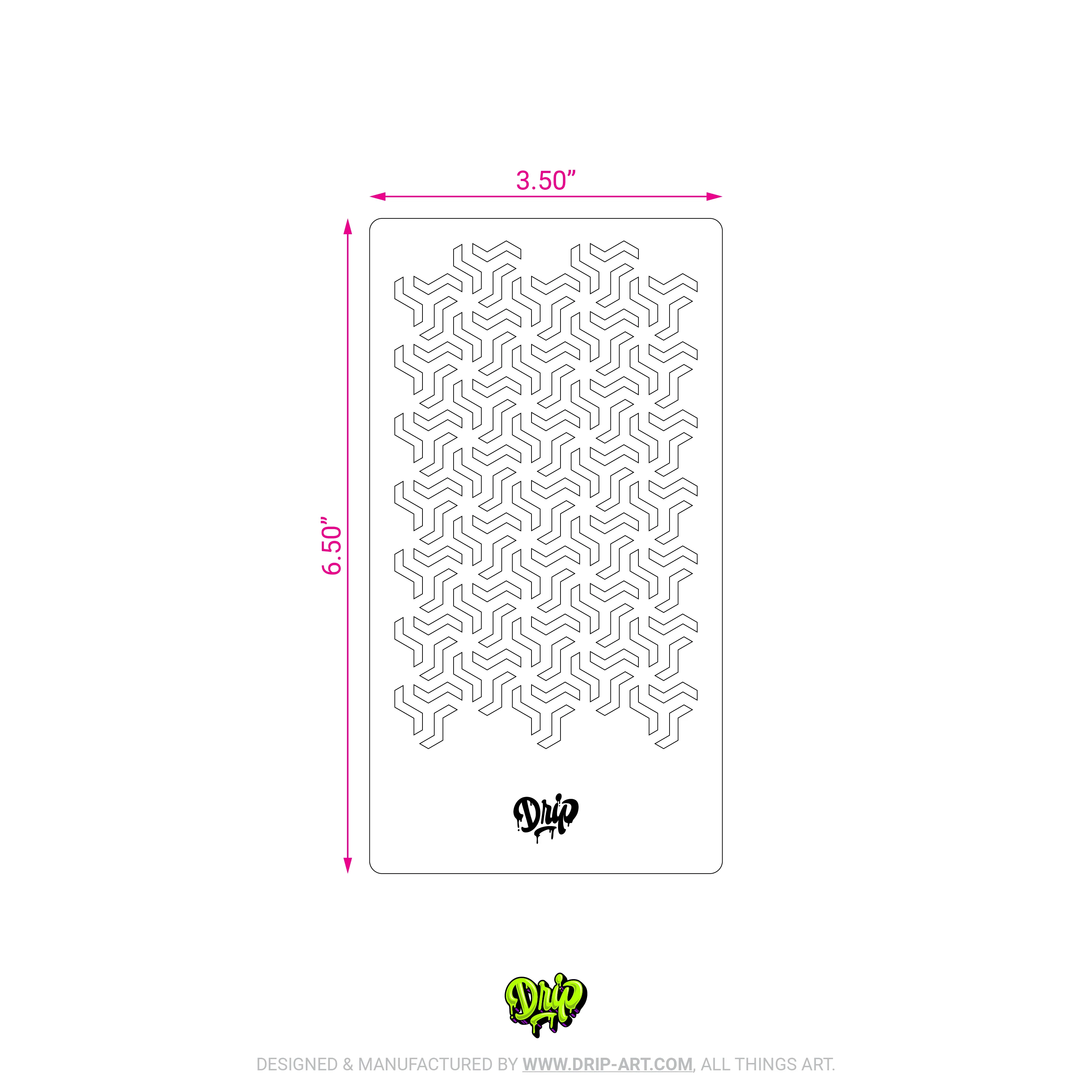 Mylar Stencil Fidget - Image 3
