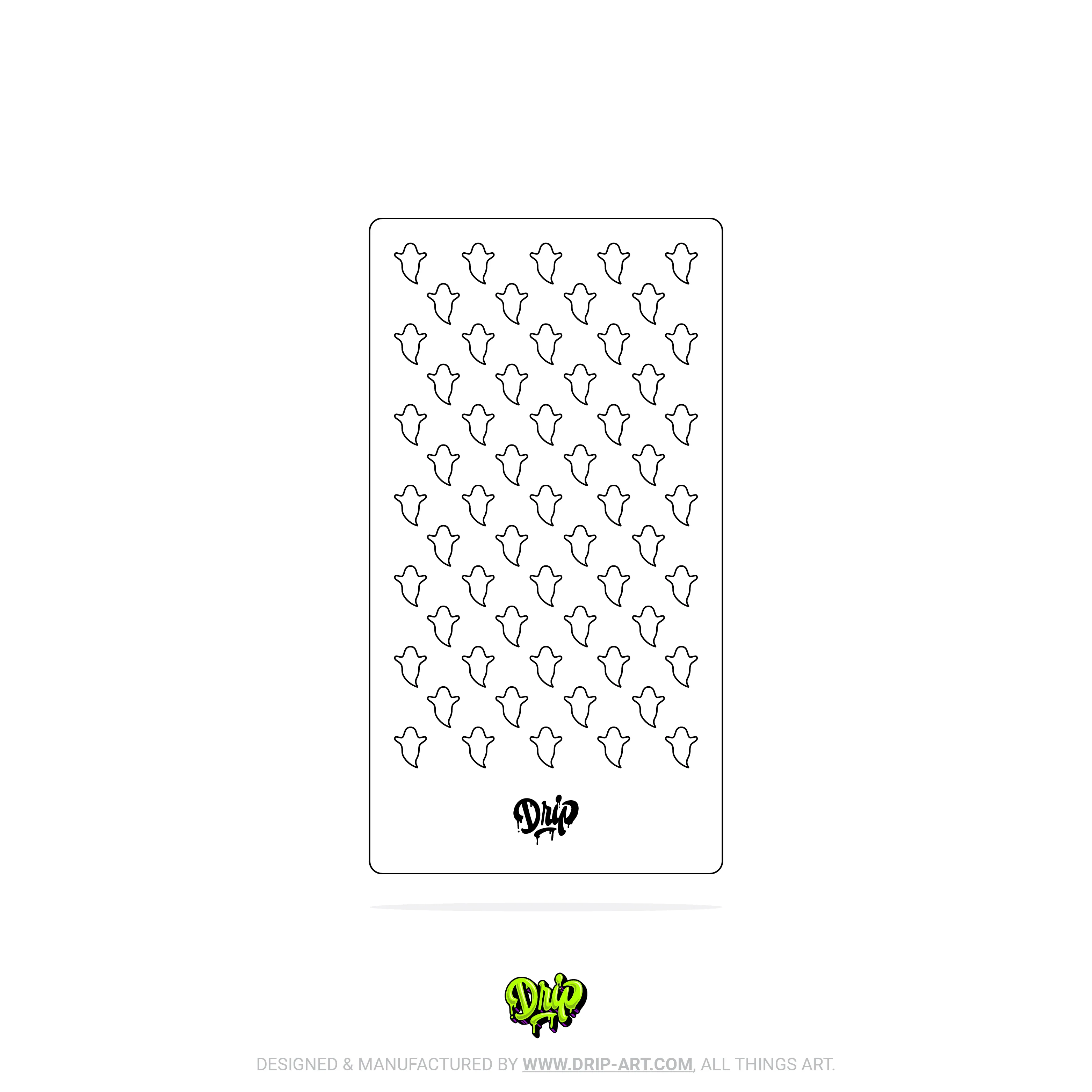 Mylar Stencil Ghosts I