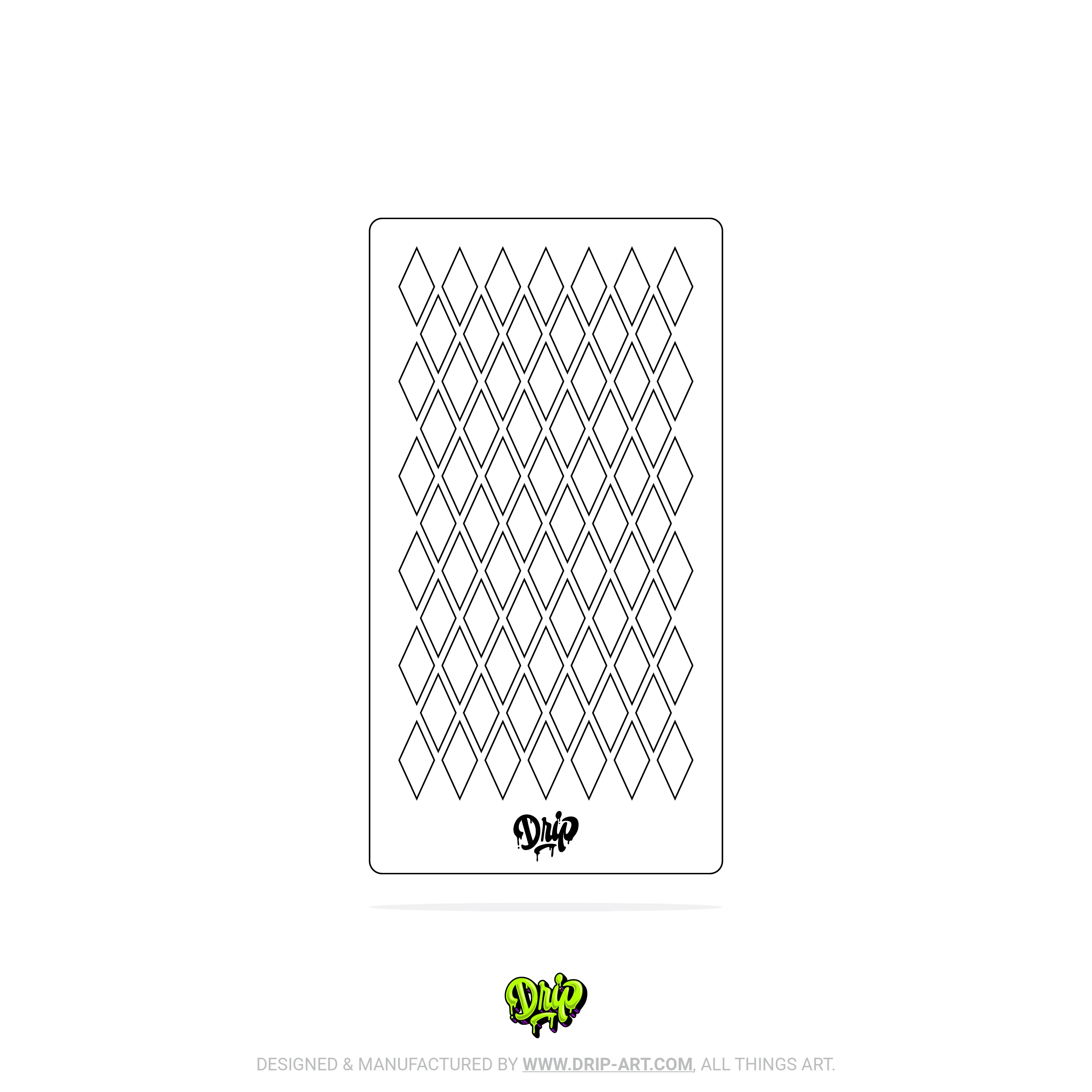 Mylar Stencil Grill