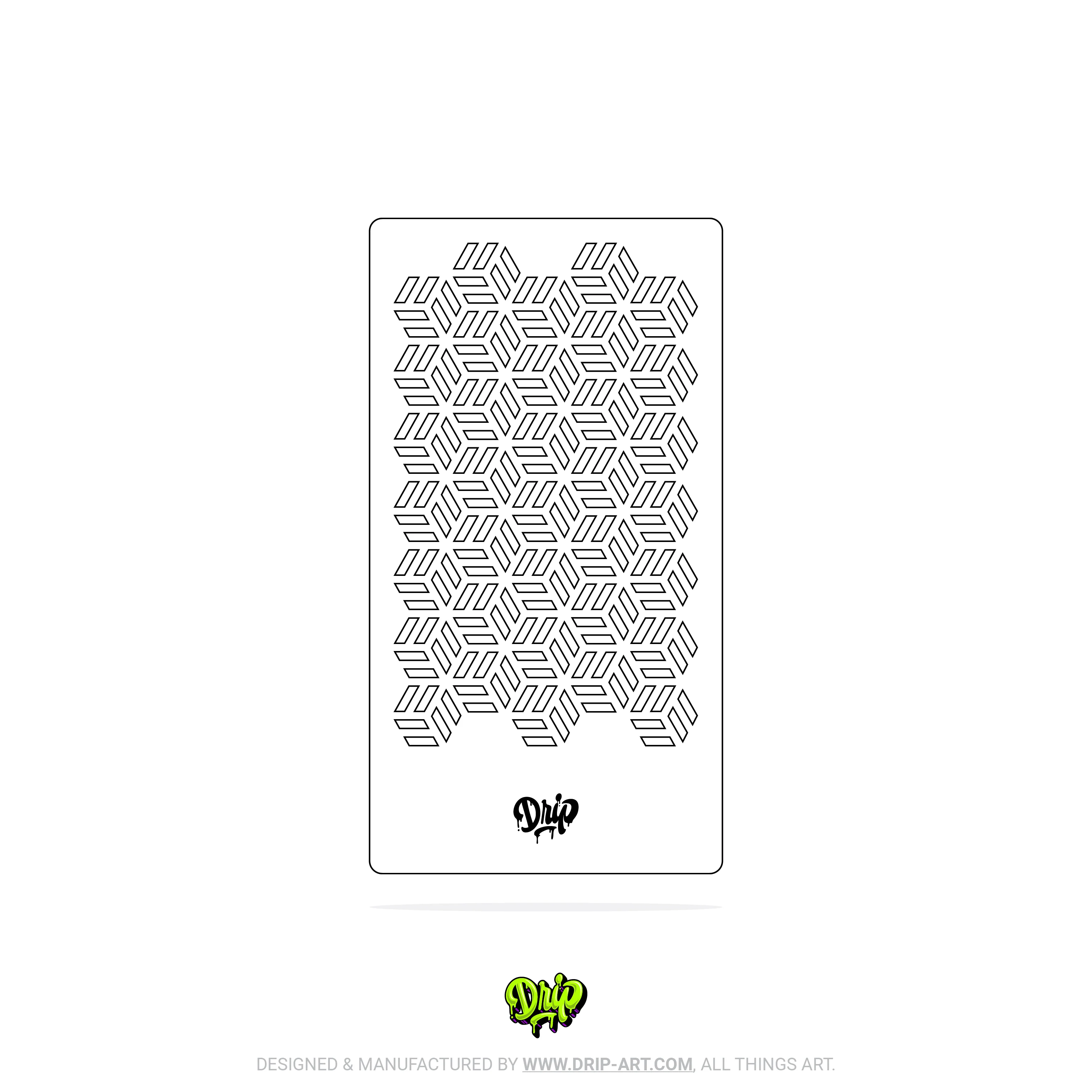 Mylar Stencil Helix