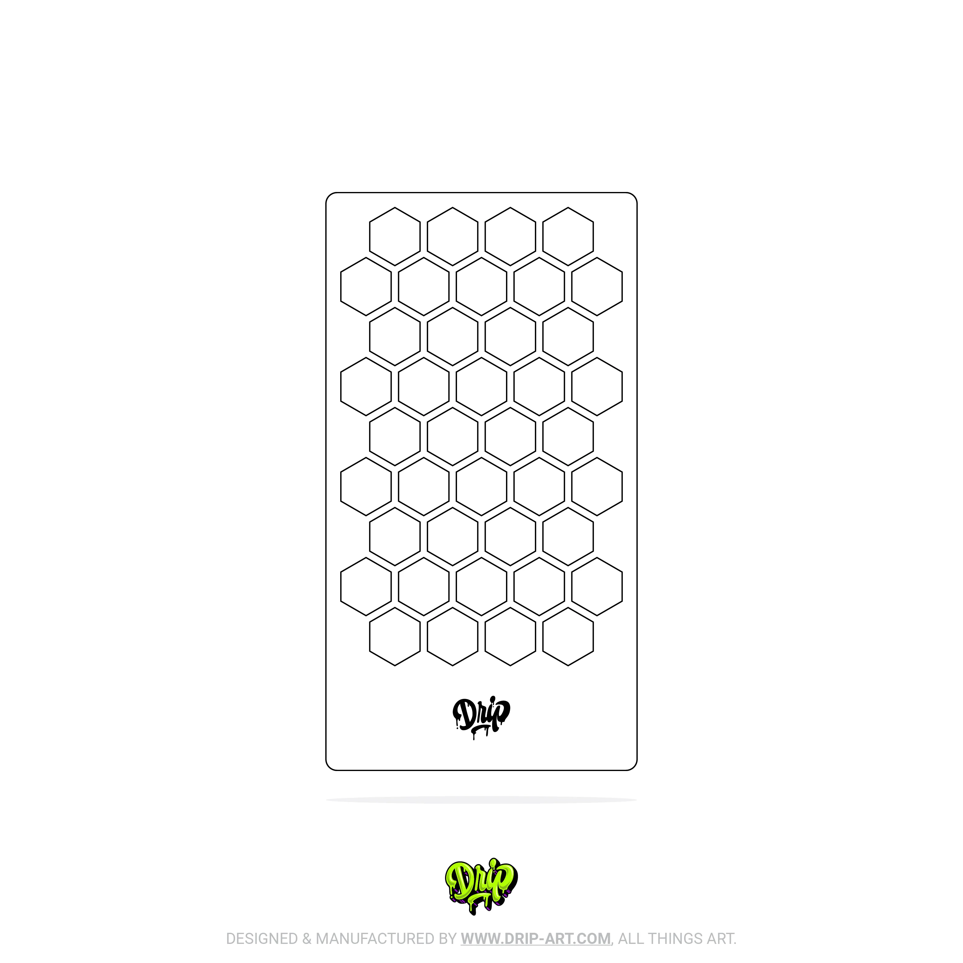 Mylar Stencil Honeycomb
