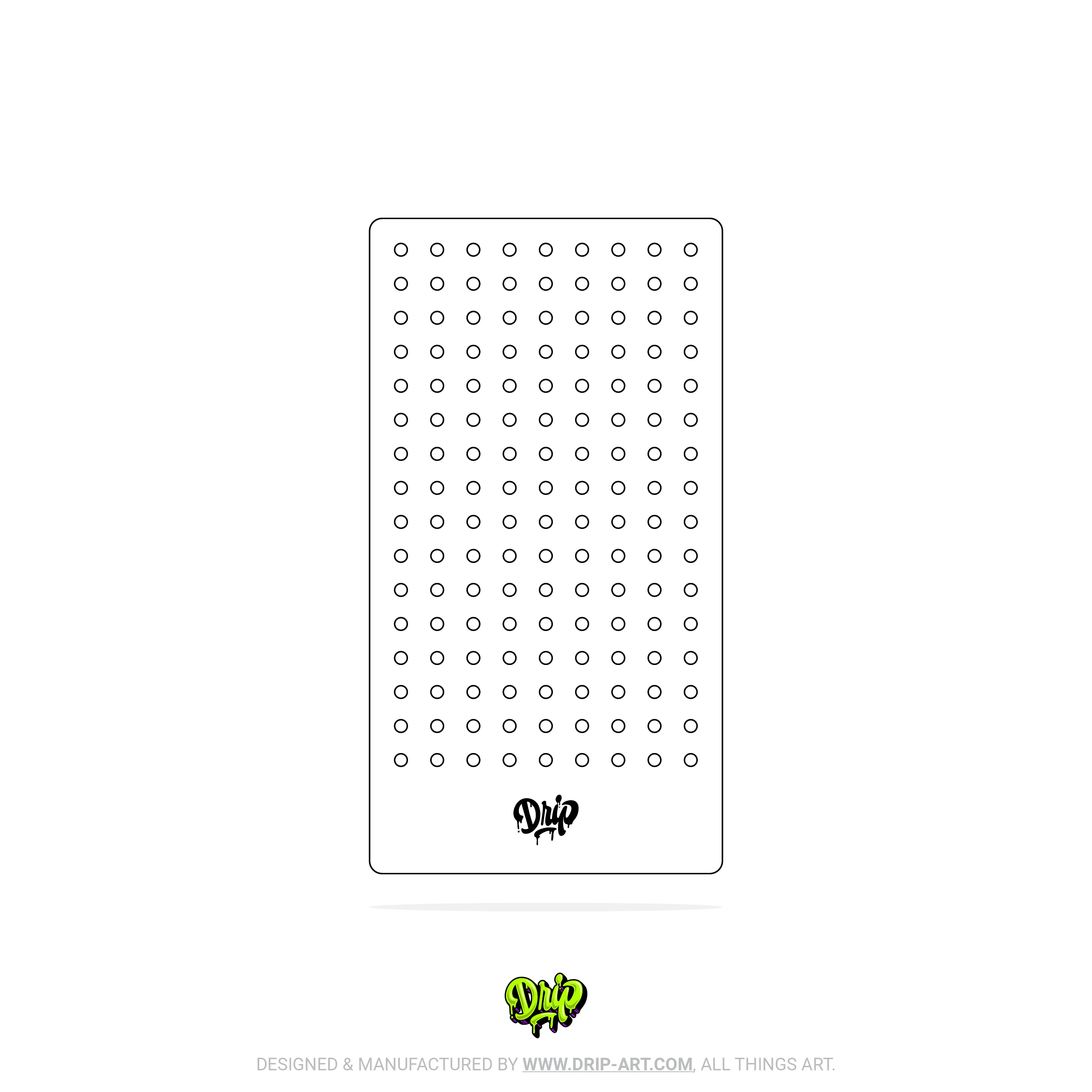 Mylar Stencil Holes I