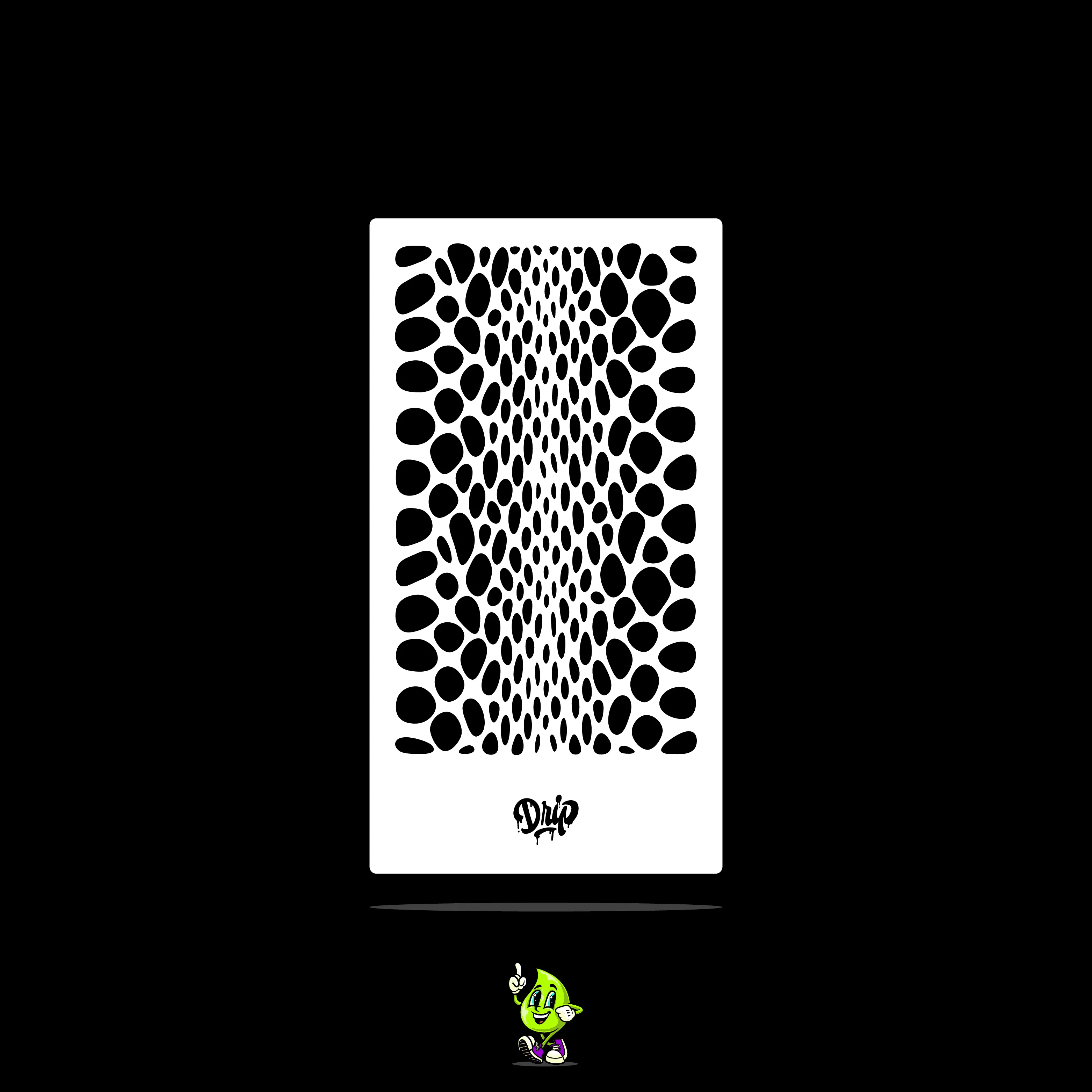 Mylar Stencil Snakeskin - Image 2