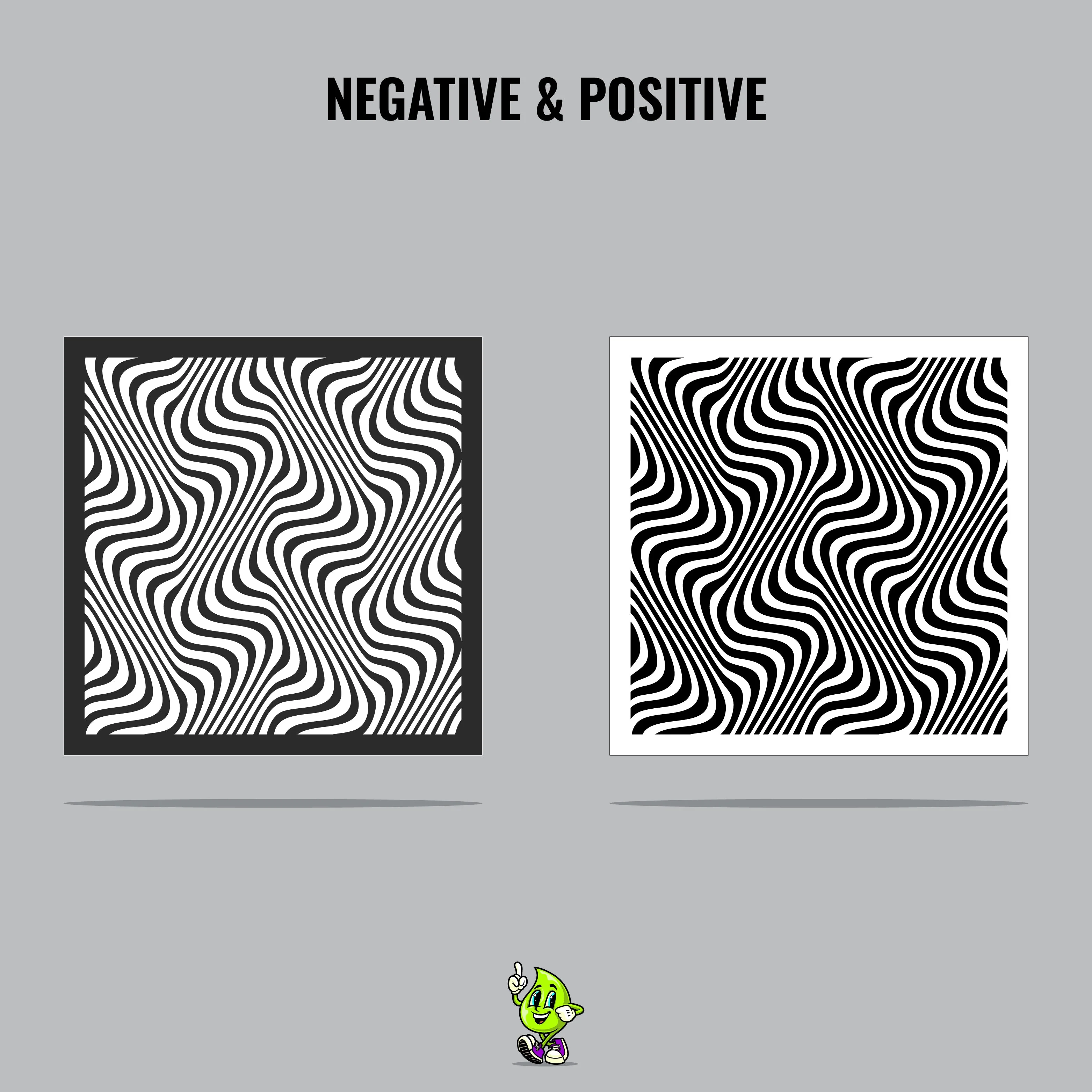 Optical Illusion I Vinyl Stencil Pack – Set of 4 - Image 4
