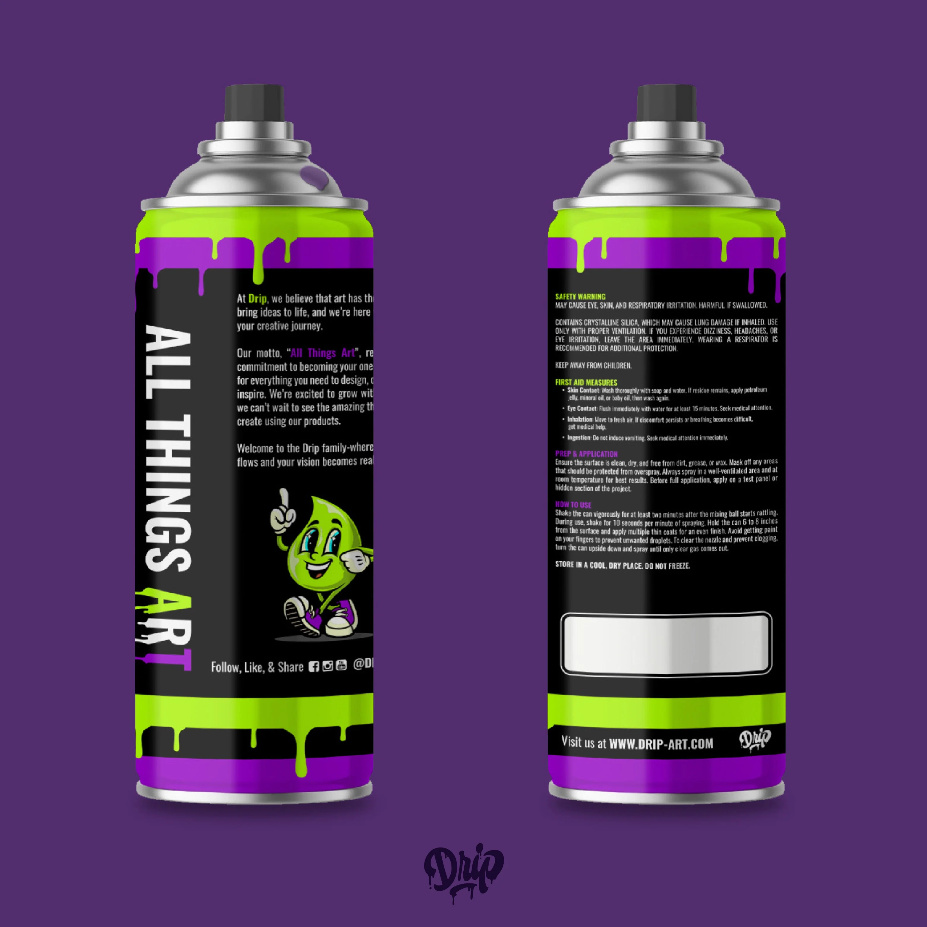 Plum Spray Can (12oz) by Drip® - Image 4