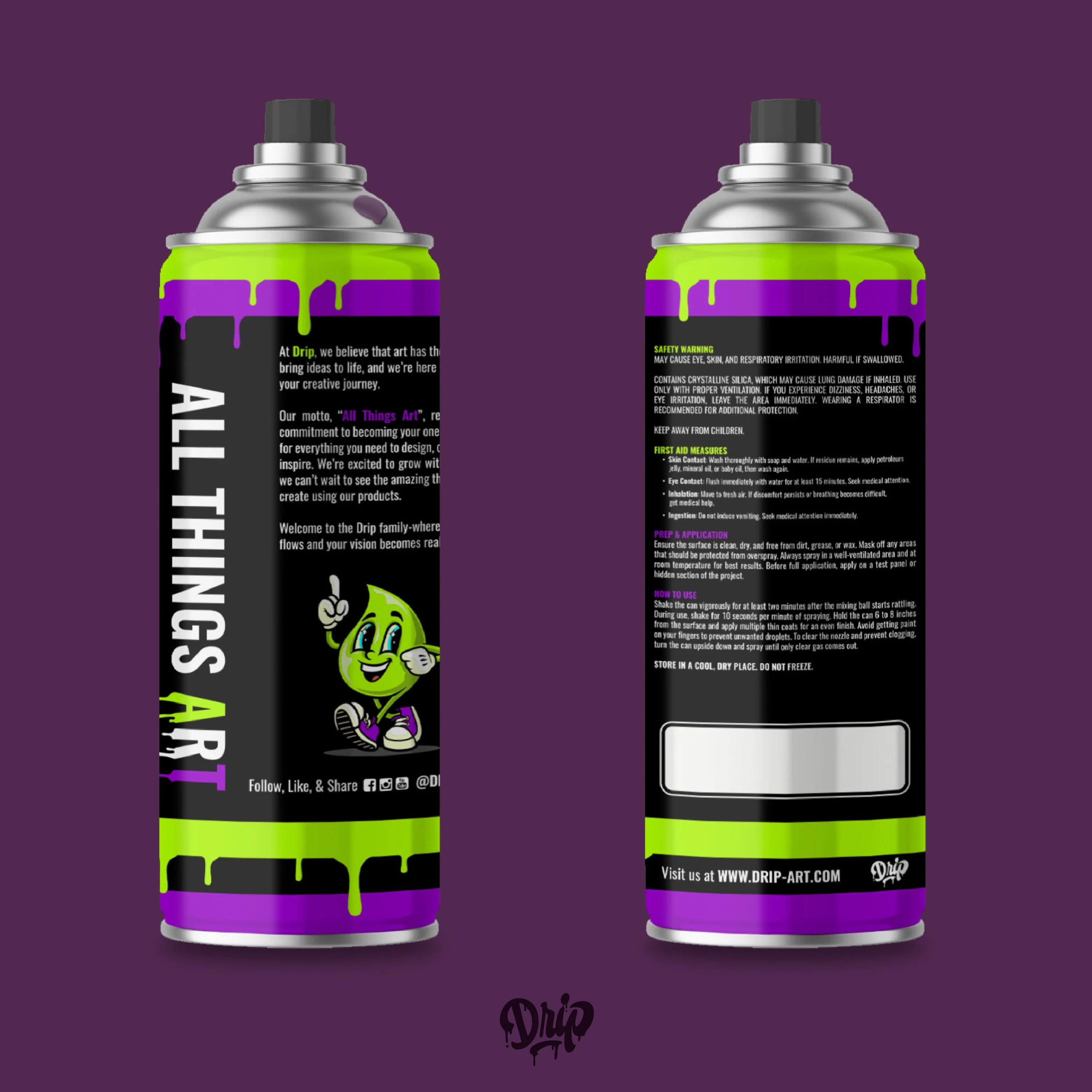 Raisin Spray Can (12oz) by Drip® - Image 4